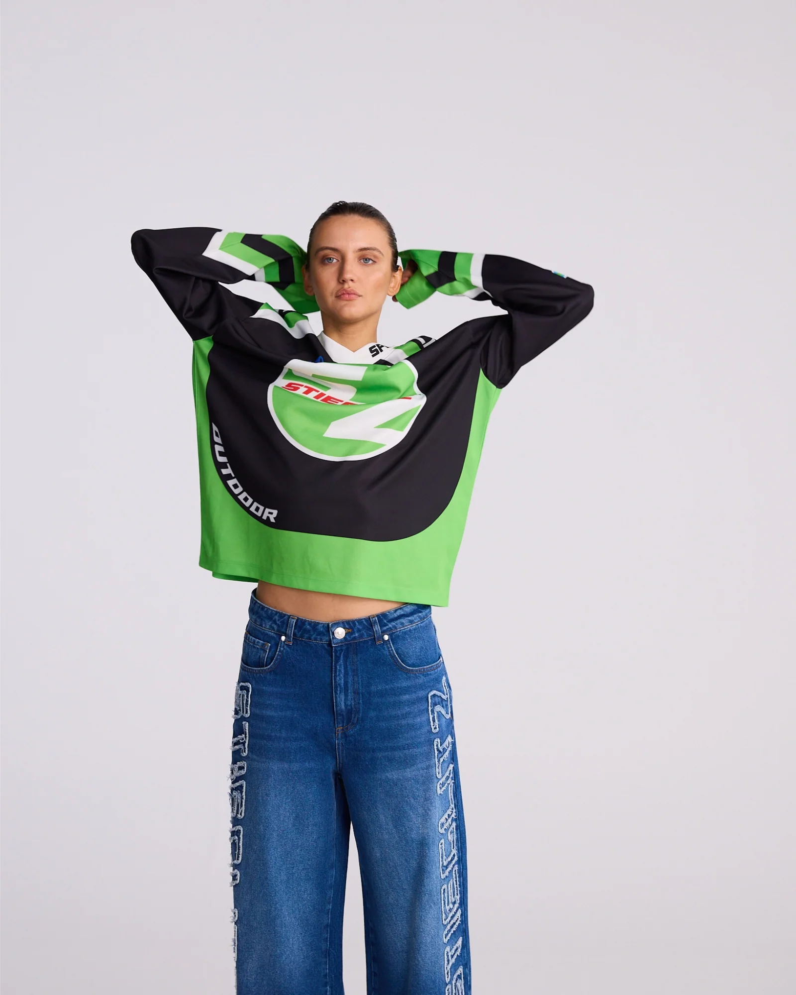 Alando Wide Skate Longsleeve | Black - Image 6