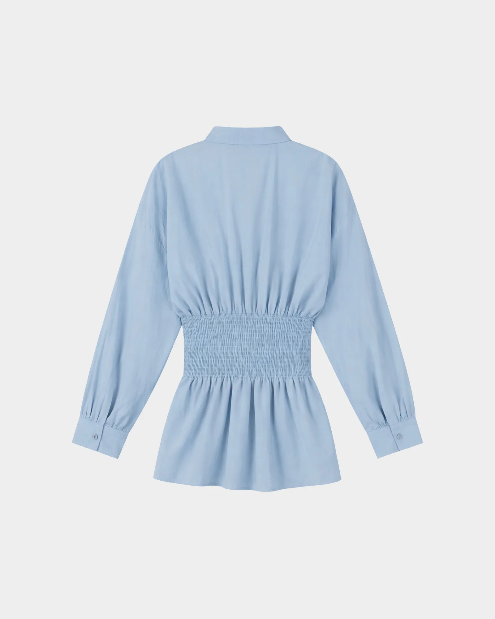 Amanda Smock Blouse | Blue - Image 4