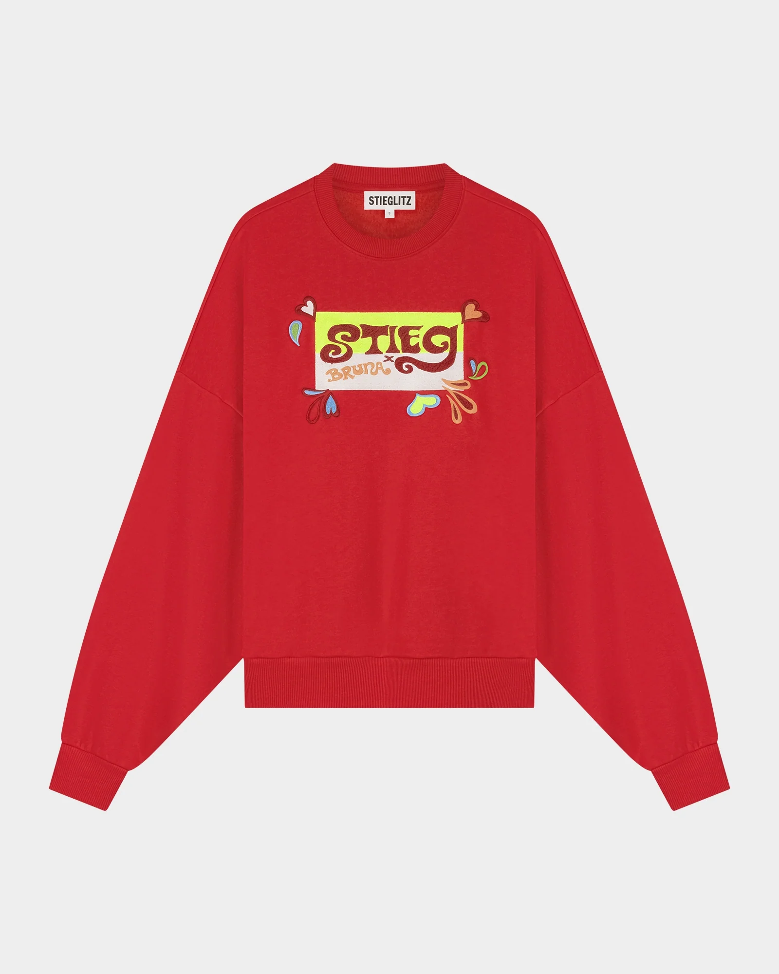 Beirut Oversized Sweater | Red