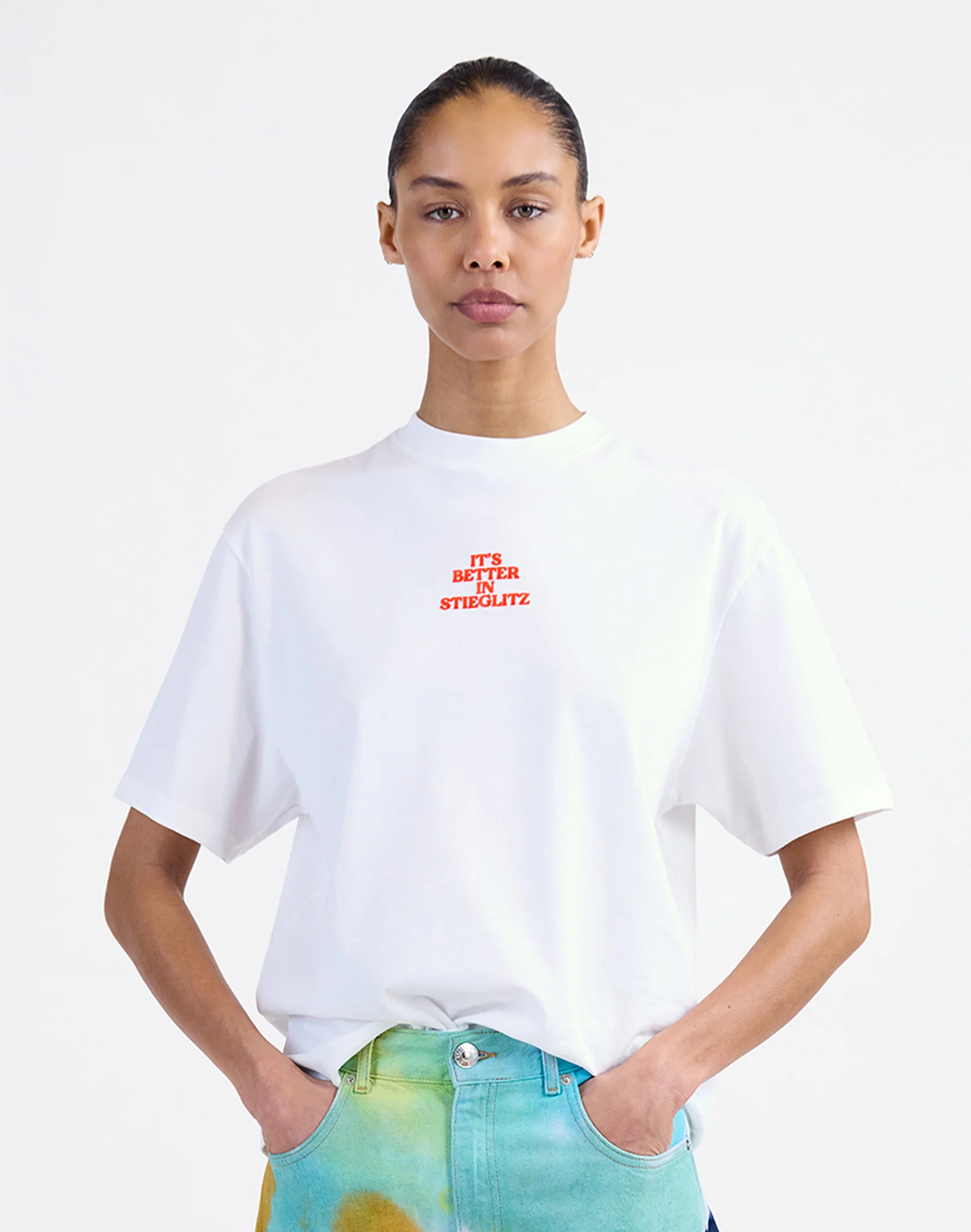 Branca regular T-shirt | White