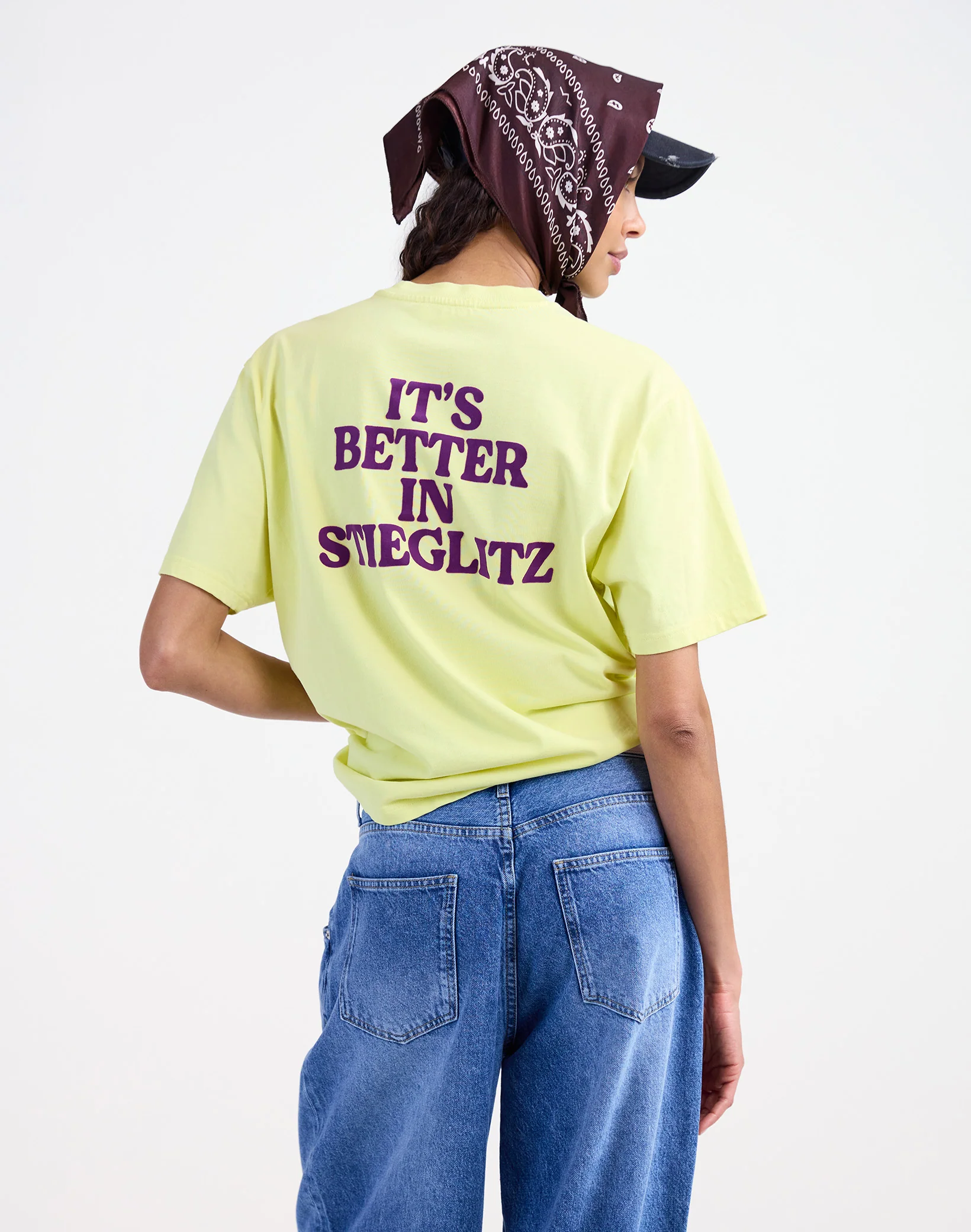 Branca regular T-shirt | Yellow