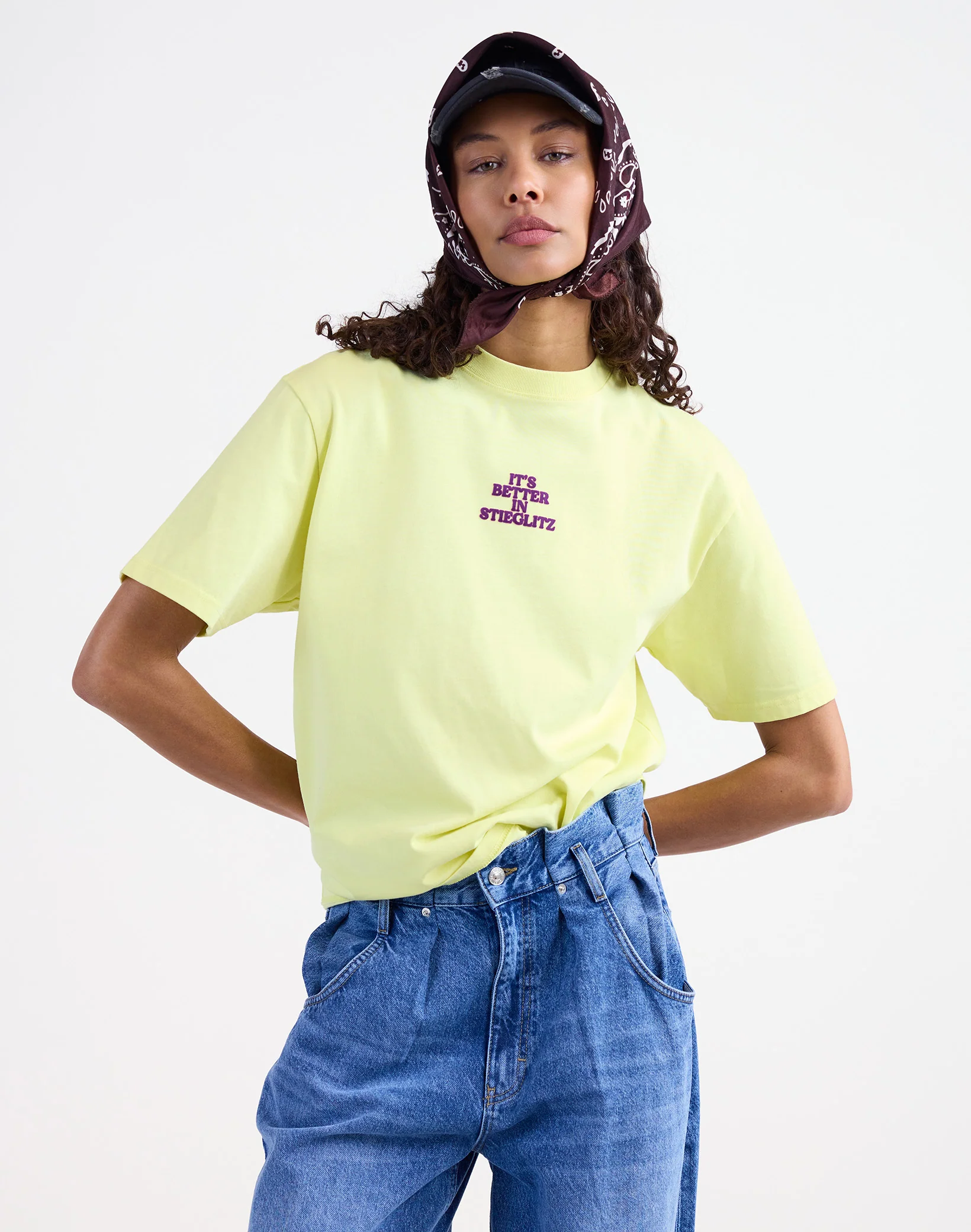 Branca regular T-shirt | Yellow - Image 2