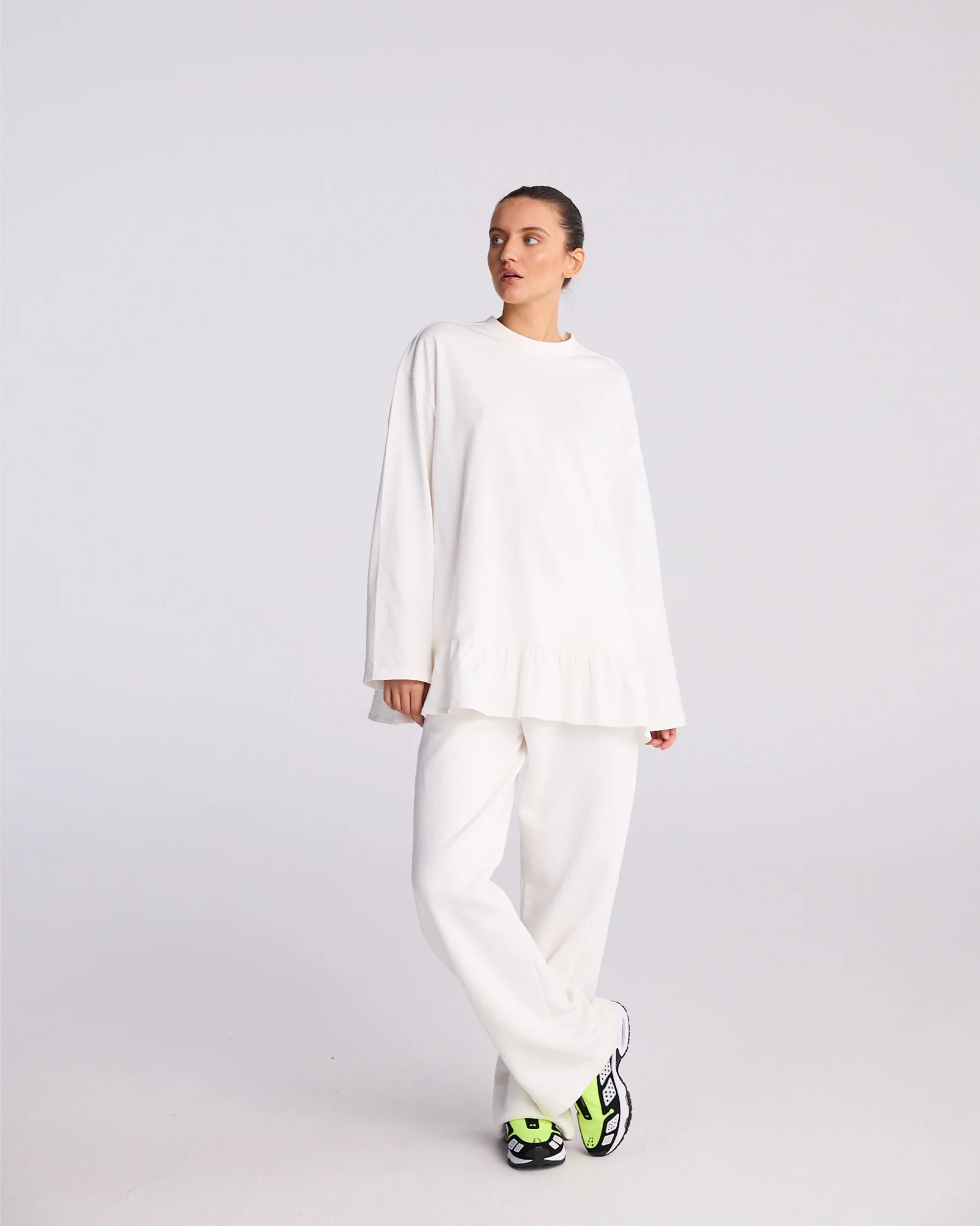 Brisa Skate Longsleeve | White - Image 4