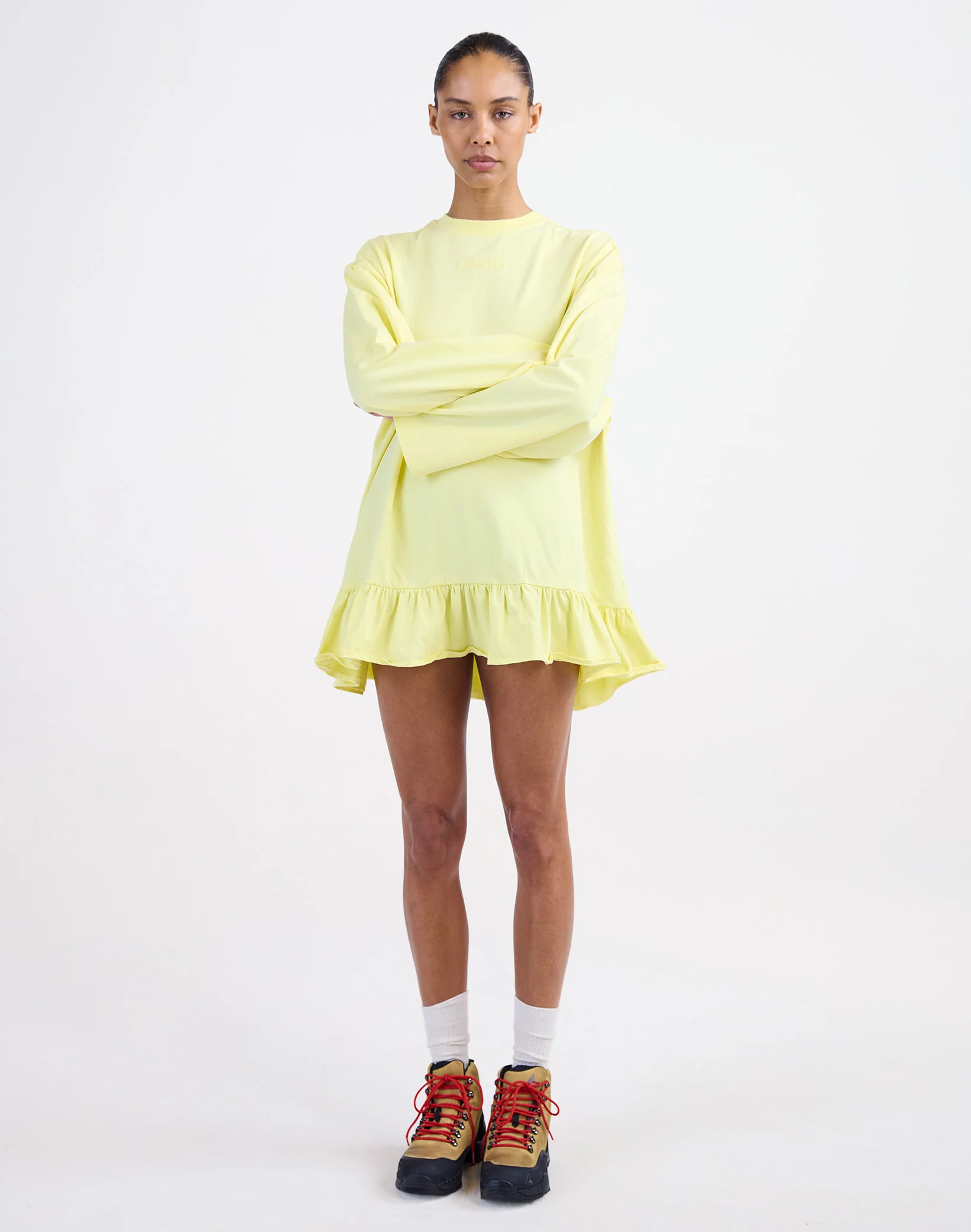 Brisa Wide Skate Longsleeve | Yellow