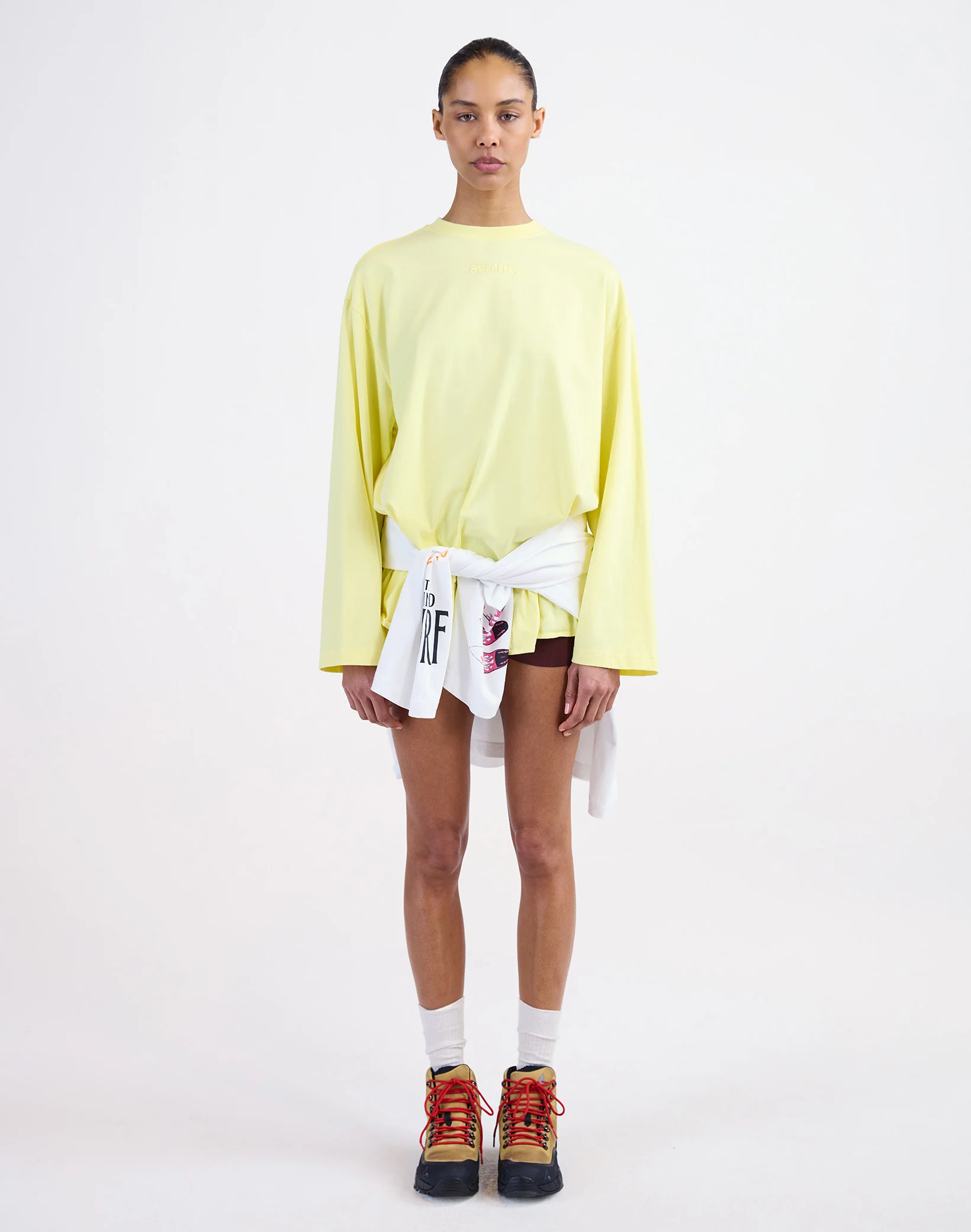 Brisa Wide Skate Longsleeve | Yellow - Image 2