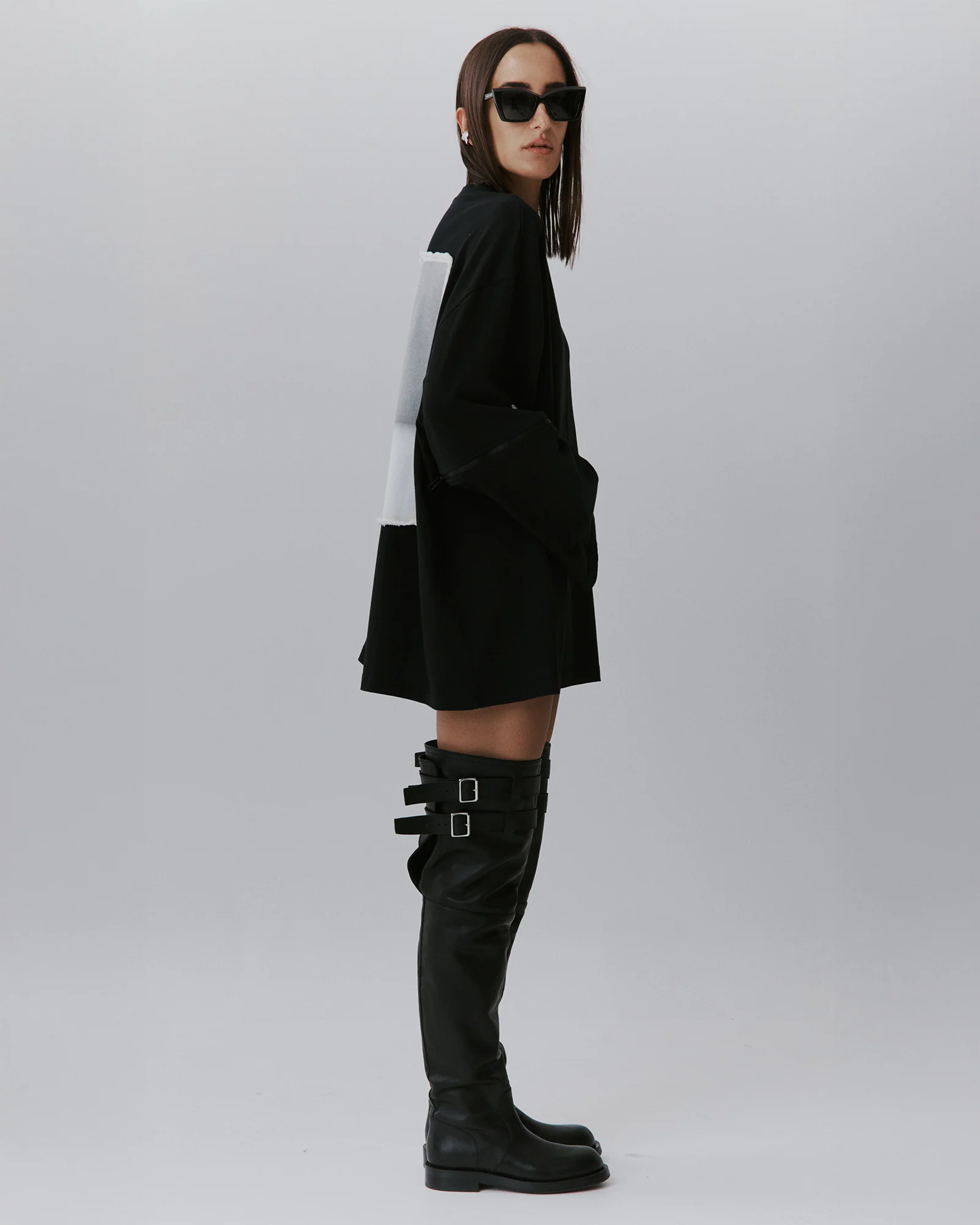 Chayenne Wide Skate Longsleeve | Black - Image 3