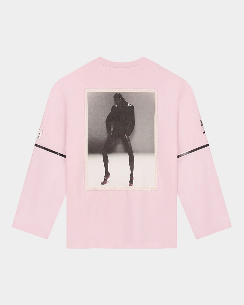 Chayenne Wide Skate Longsleeve | Pink - Image 4