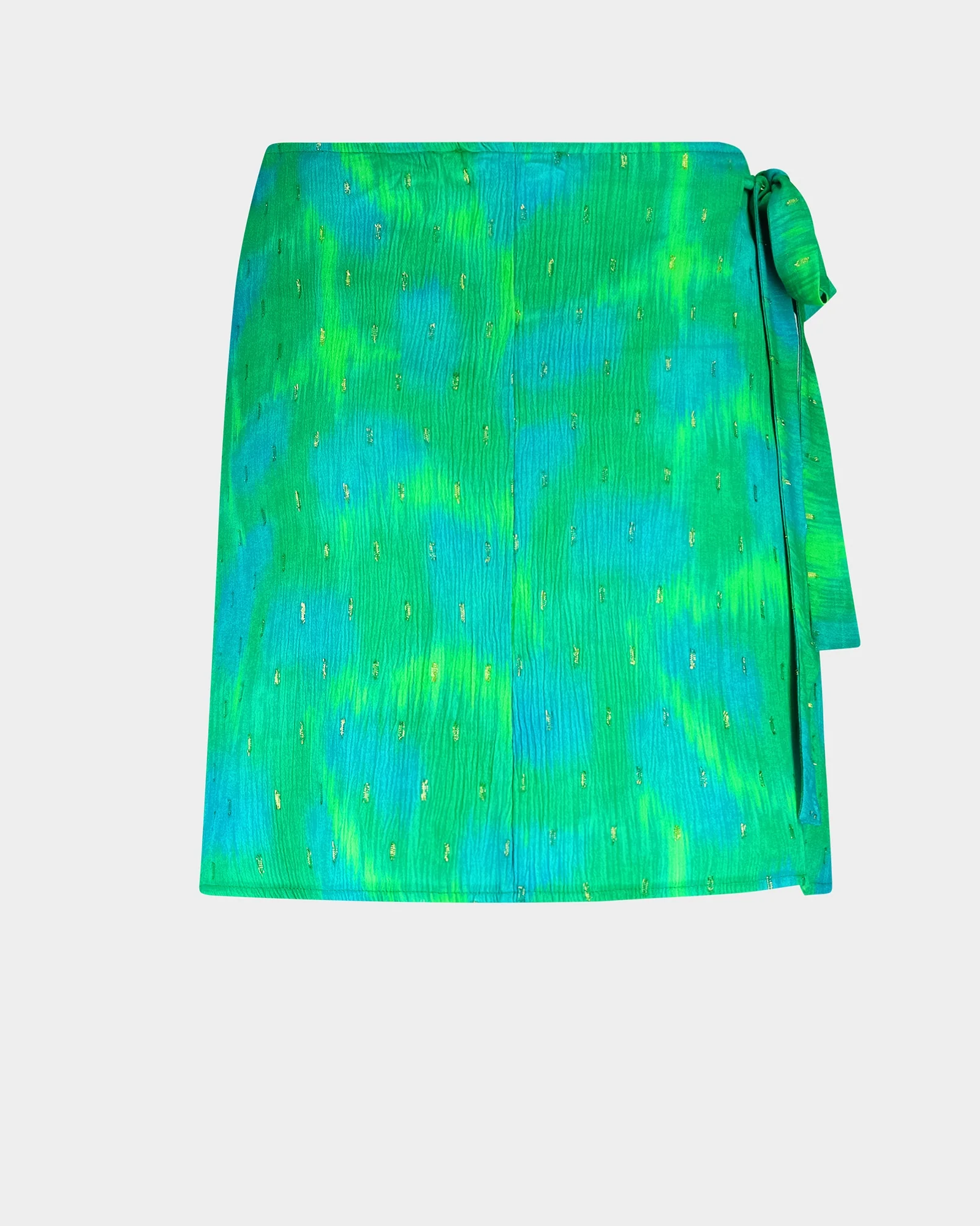 Cheryl Wrap Skirt | Green - Image 4