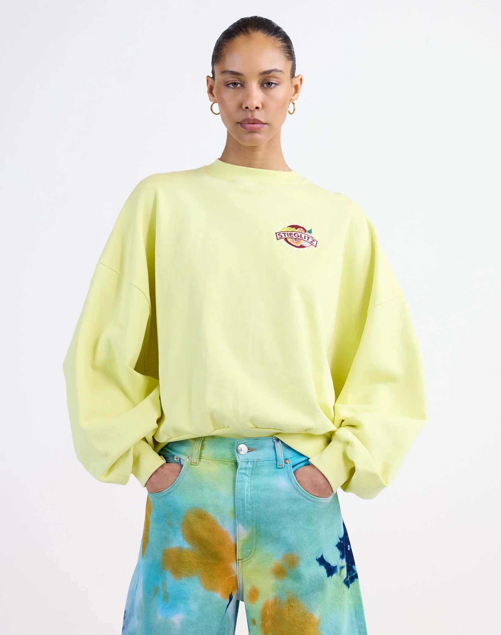 Cindy Oversized Sweater | Yellow