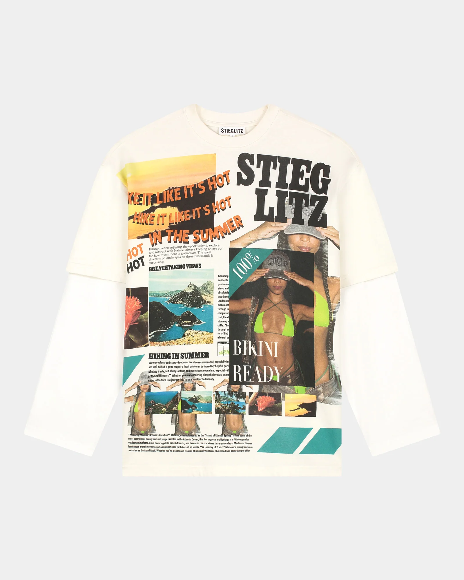 Dennis Skate Double Longsleeve | Off white - Image 3