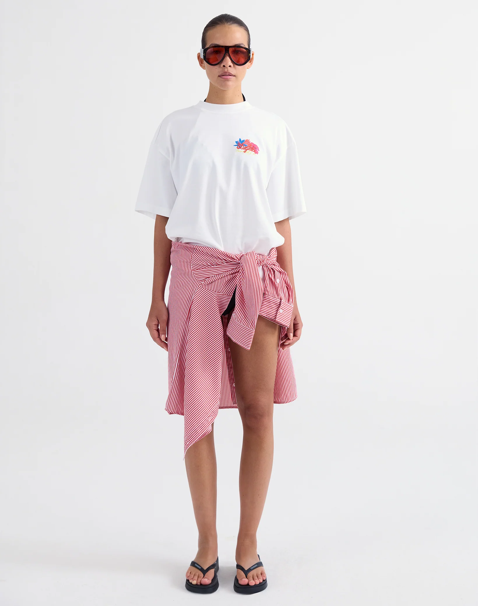 Doris Oversized T-shirt | White - Image 2