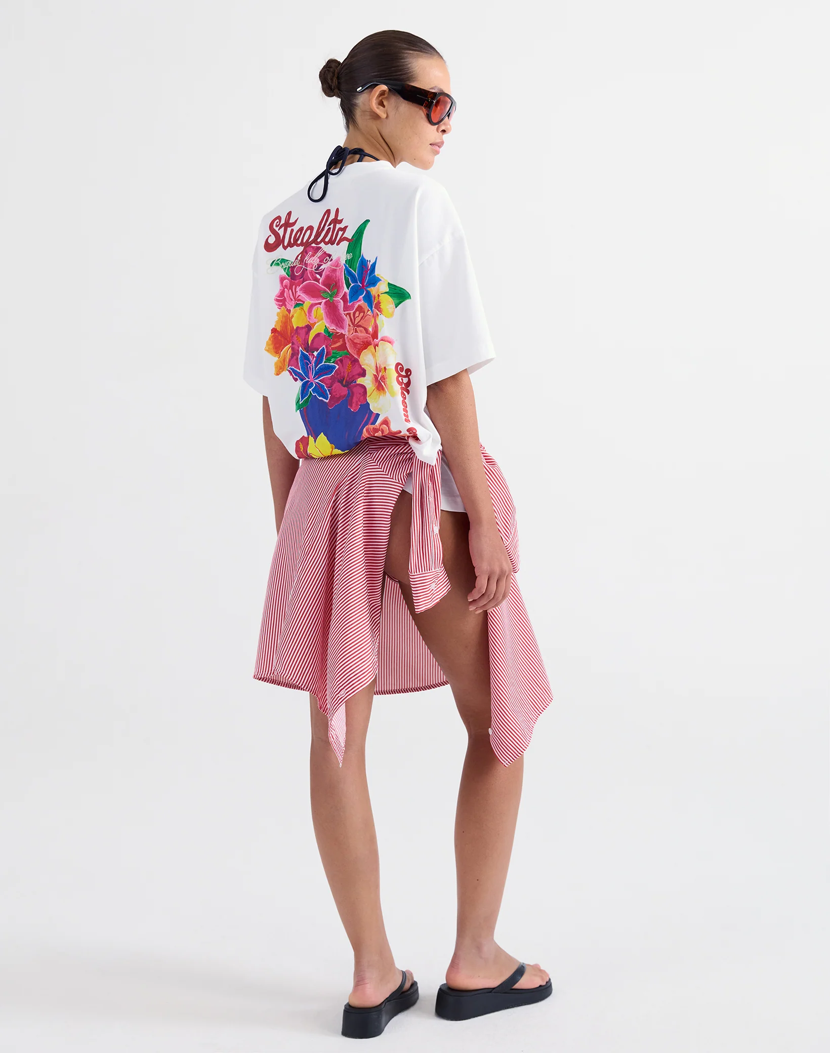 Doris Oversized T-shirt | White - Image 5