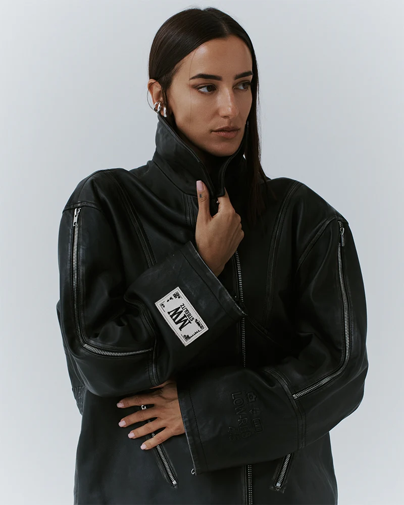 Estee Leather Jacket | Black - Image 2