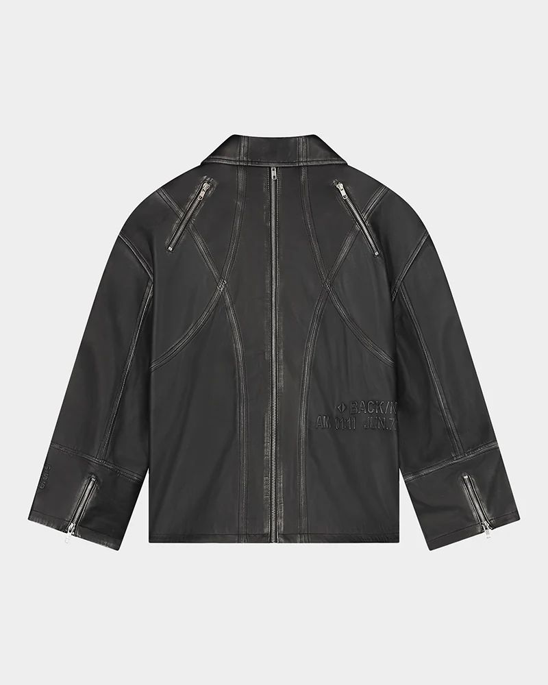 Estee Leather Jacket | Black - Image 7