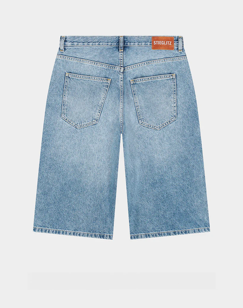 Fabio Bermuda Denim Shorts | Denim blue - Image 4