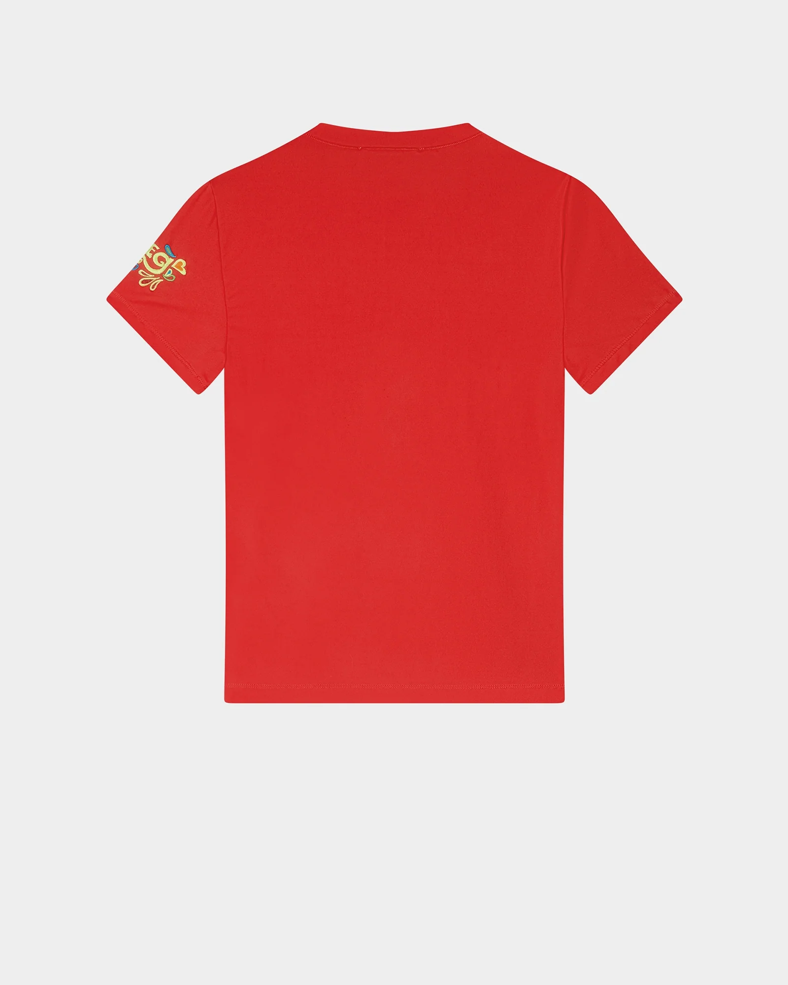 Fairuz Fitted Short T-shirt | Red - Image 4