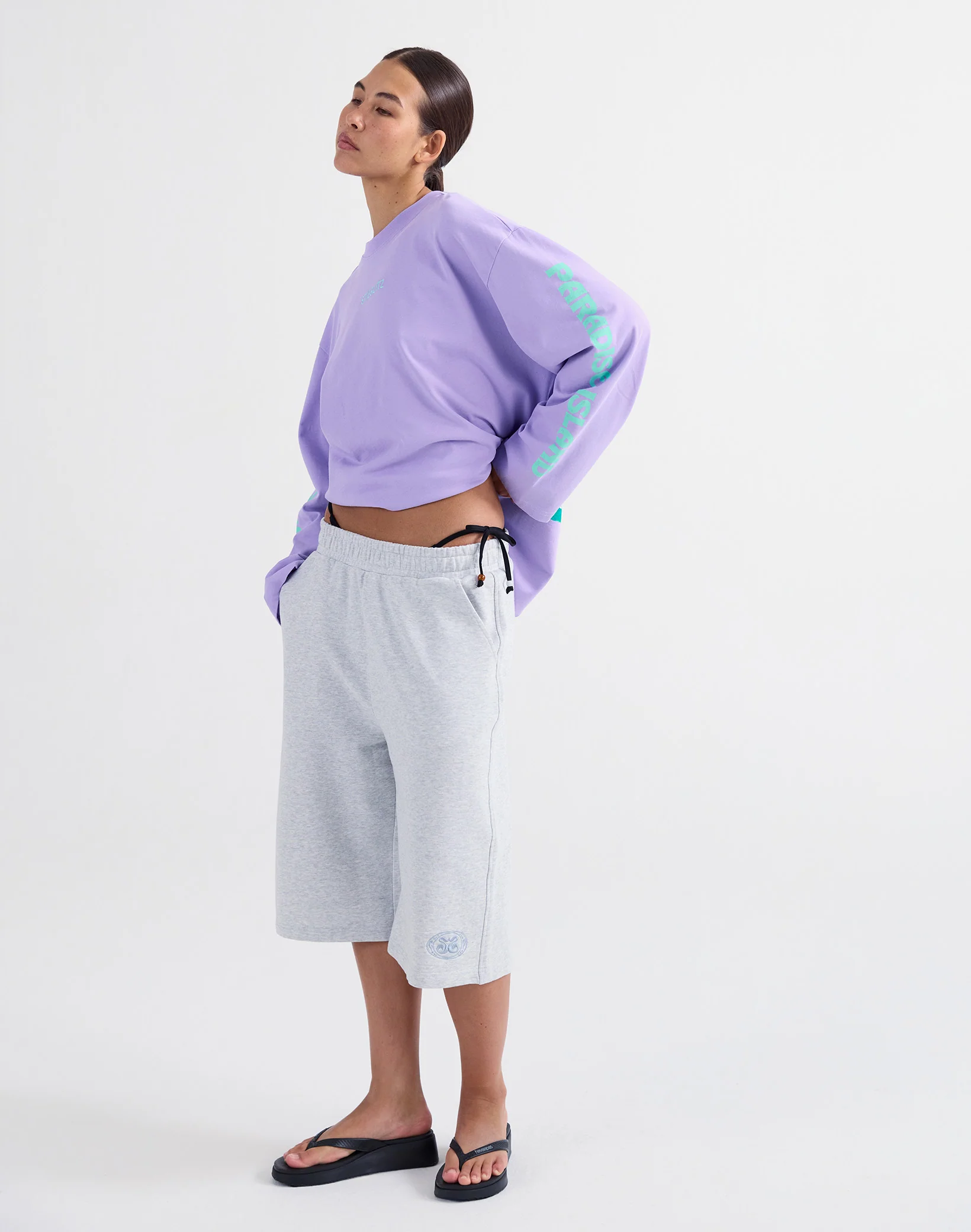 Fanna Wide Skate Longsleeve | Purple - Image 5