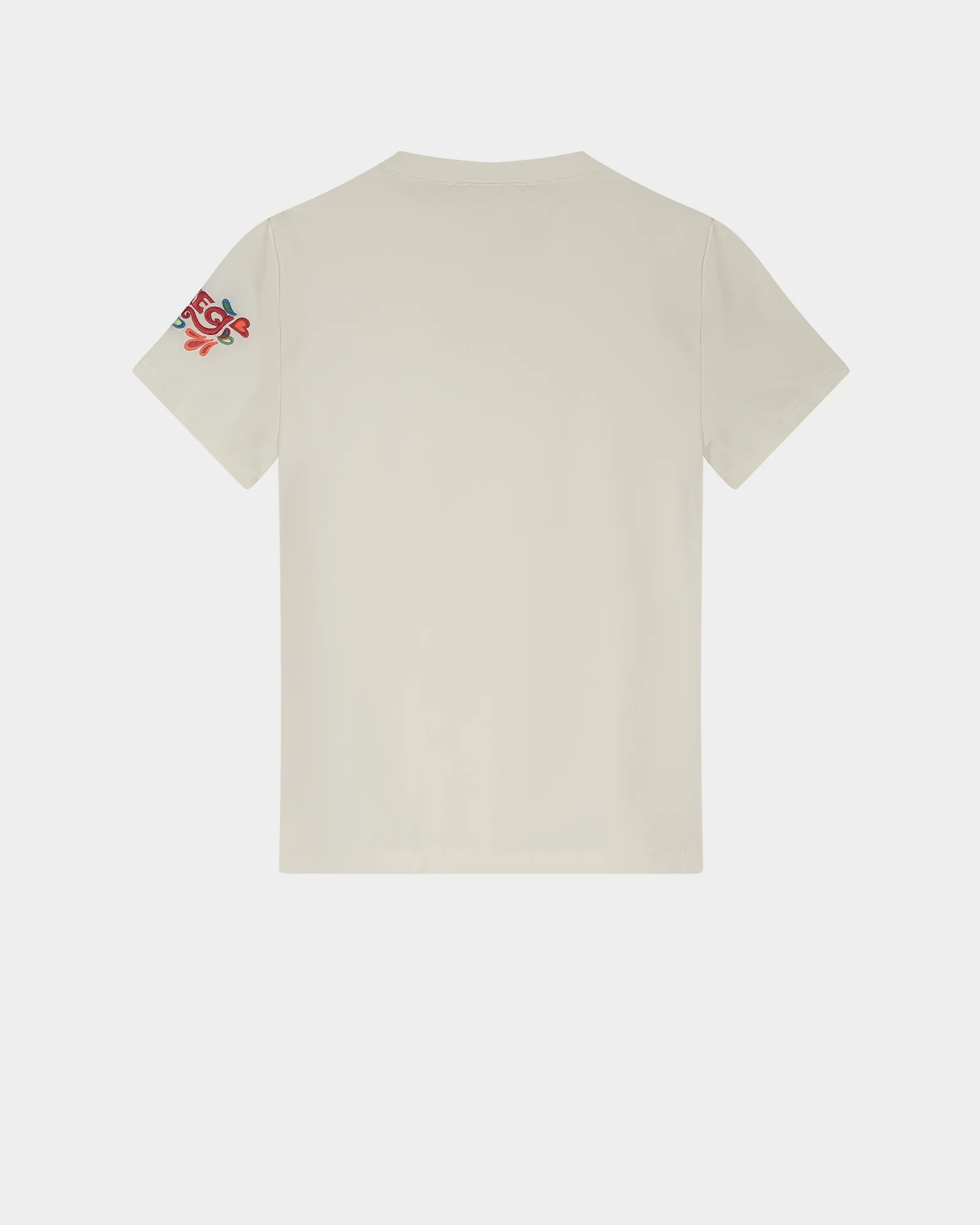 Faraiya Fitted Short T-shirt | White - Image 4