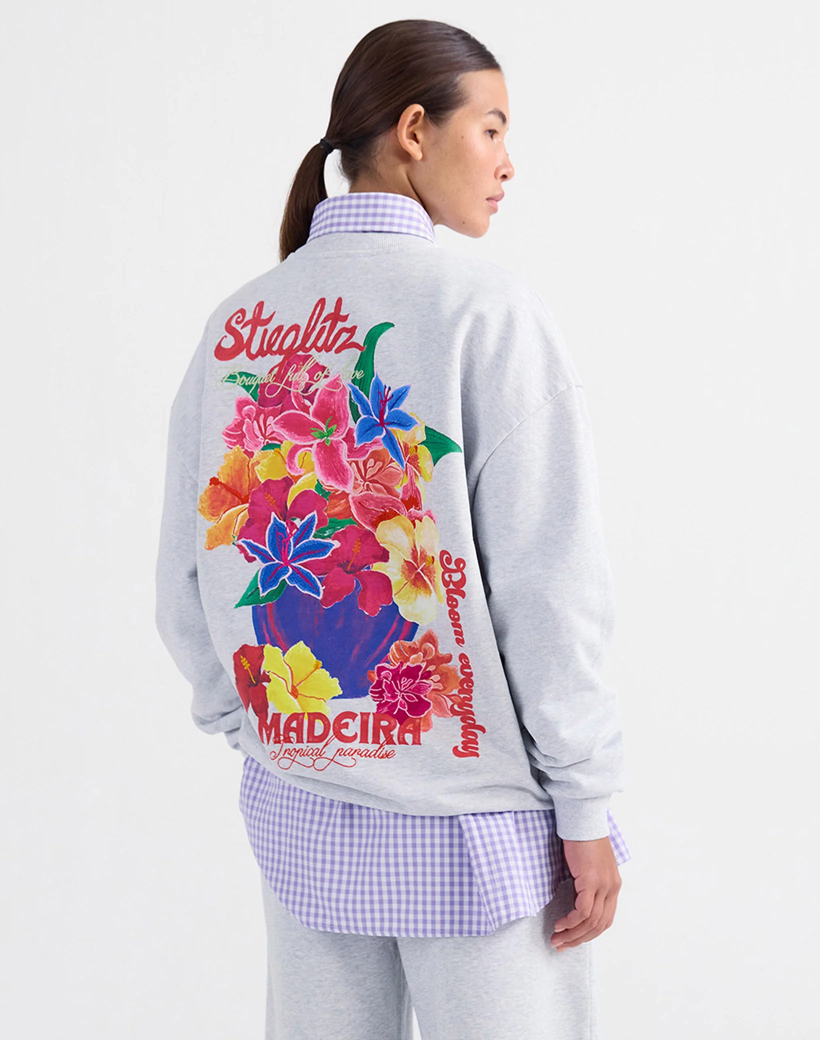 Glenda Sweater | Melange grey