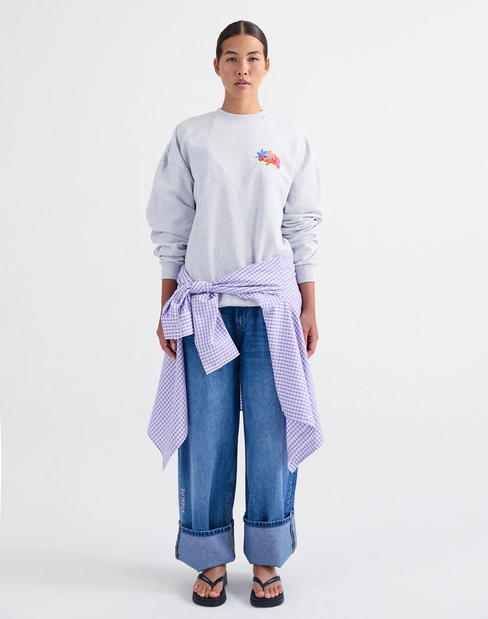 Glenda Sweater | Melange grey - Image 5