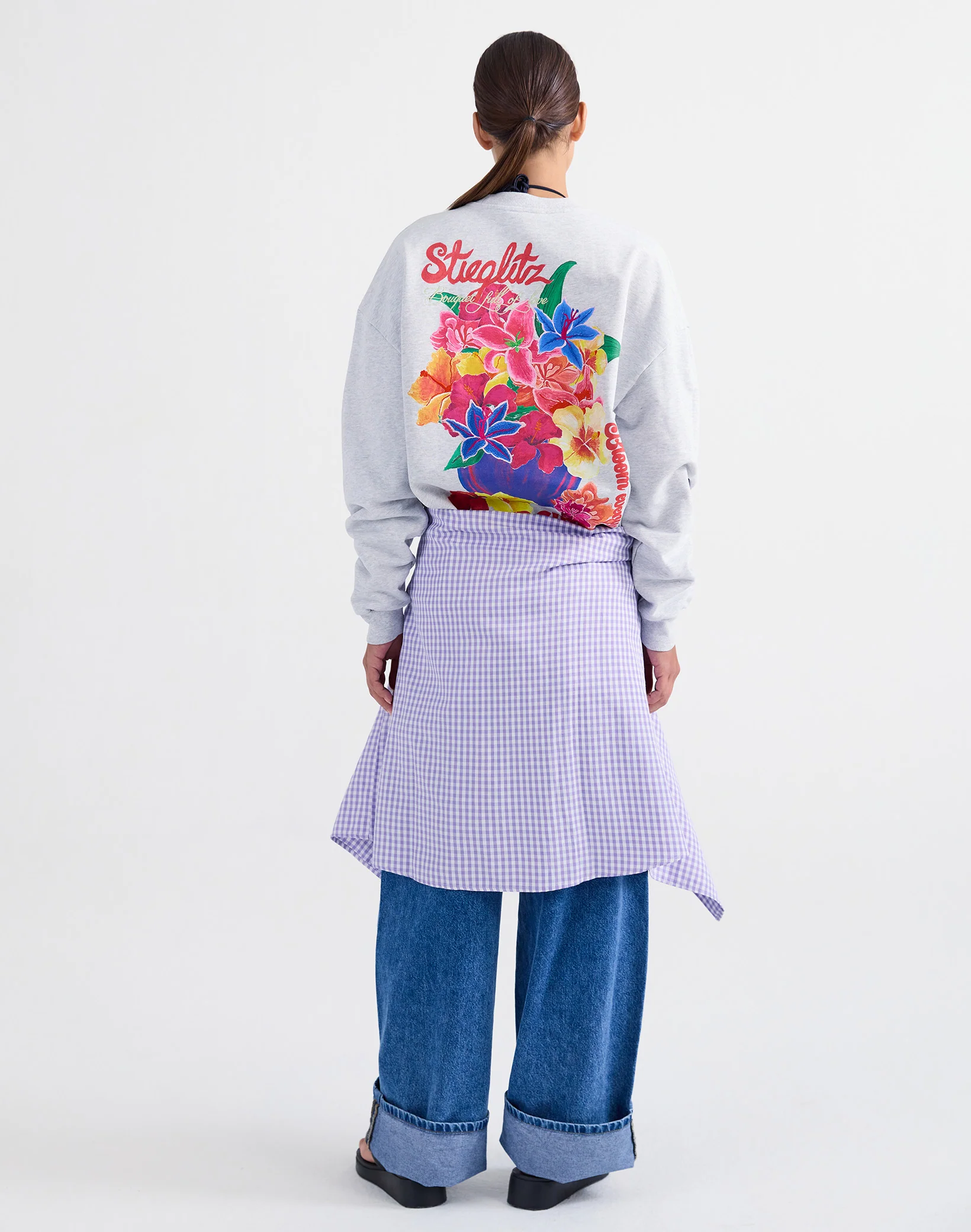 Glenda Sweater | Melange grey - Image 6