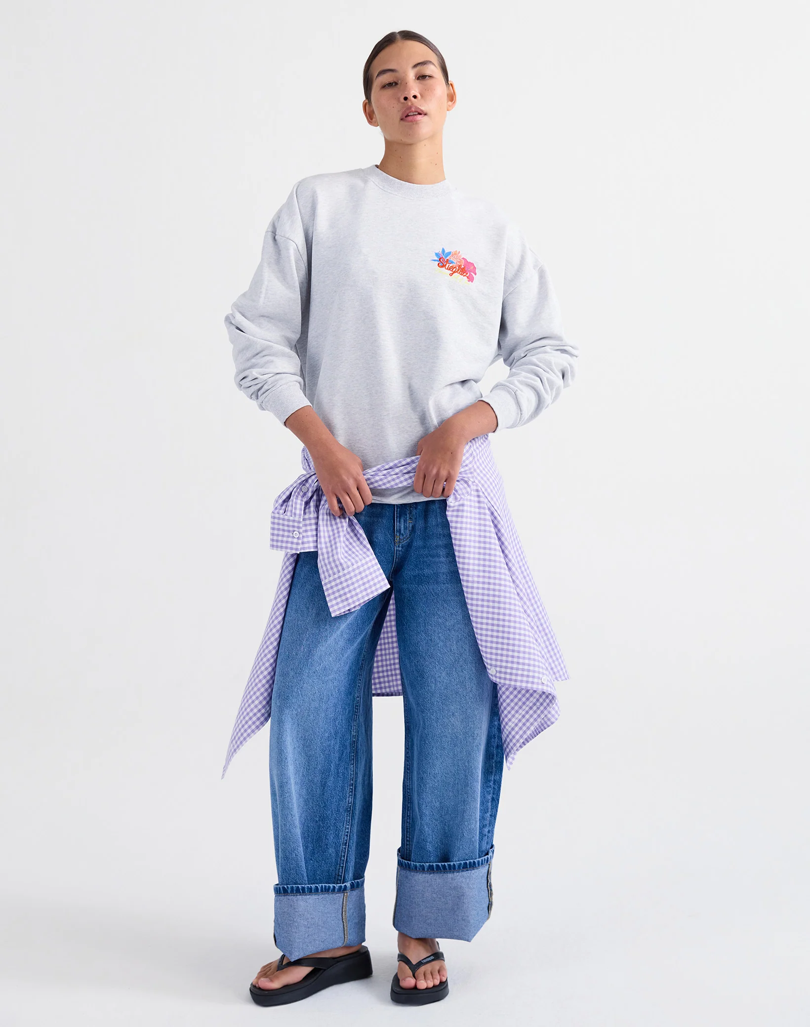 Glenda Sweater | Melange grey - Image 7