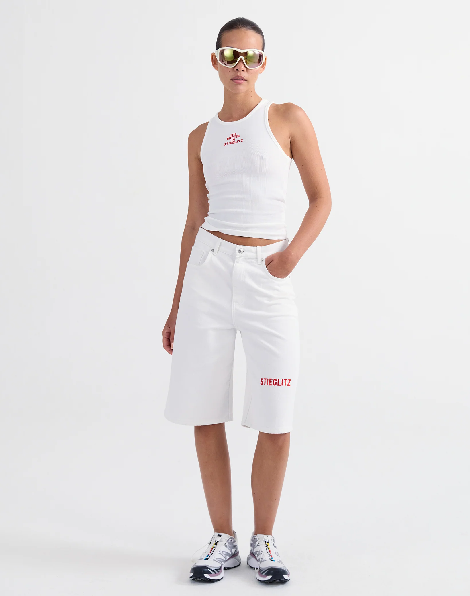 Gomes Singlet | White - Image 2