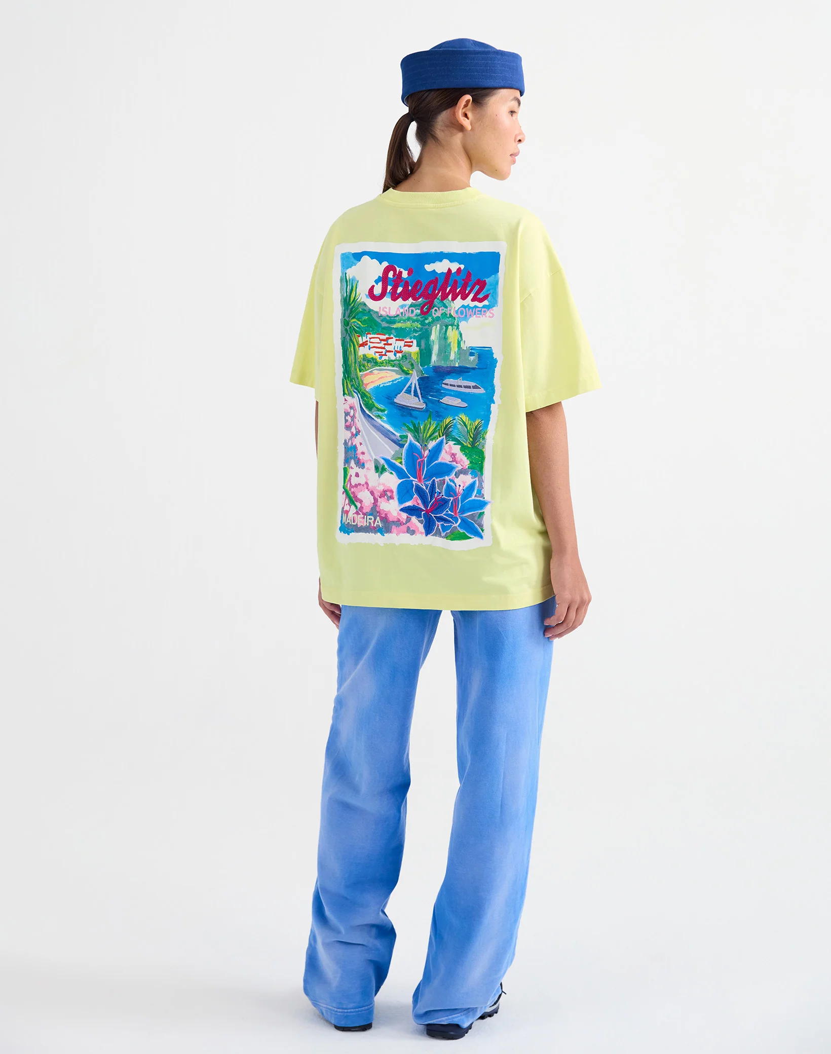 Heloisa Oversized T-shirt | Yellow - Image 2