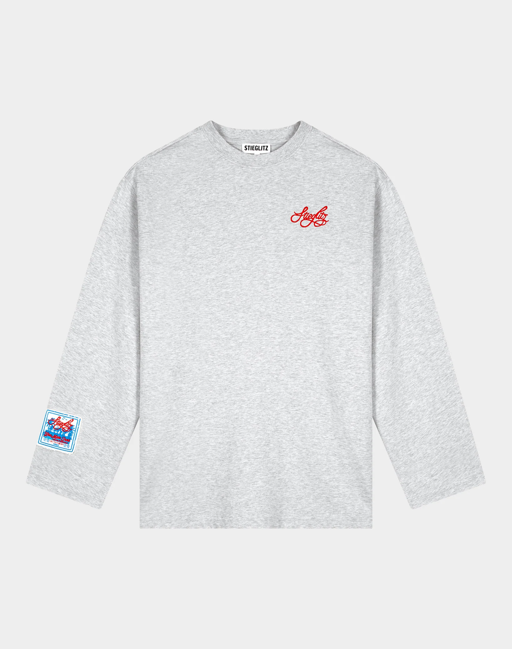 Itala Wide Skate Longsleeve | Grey - Image 4