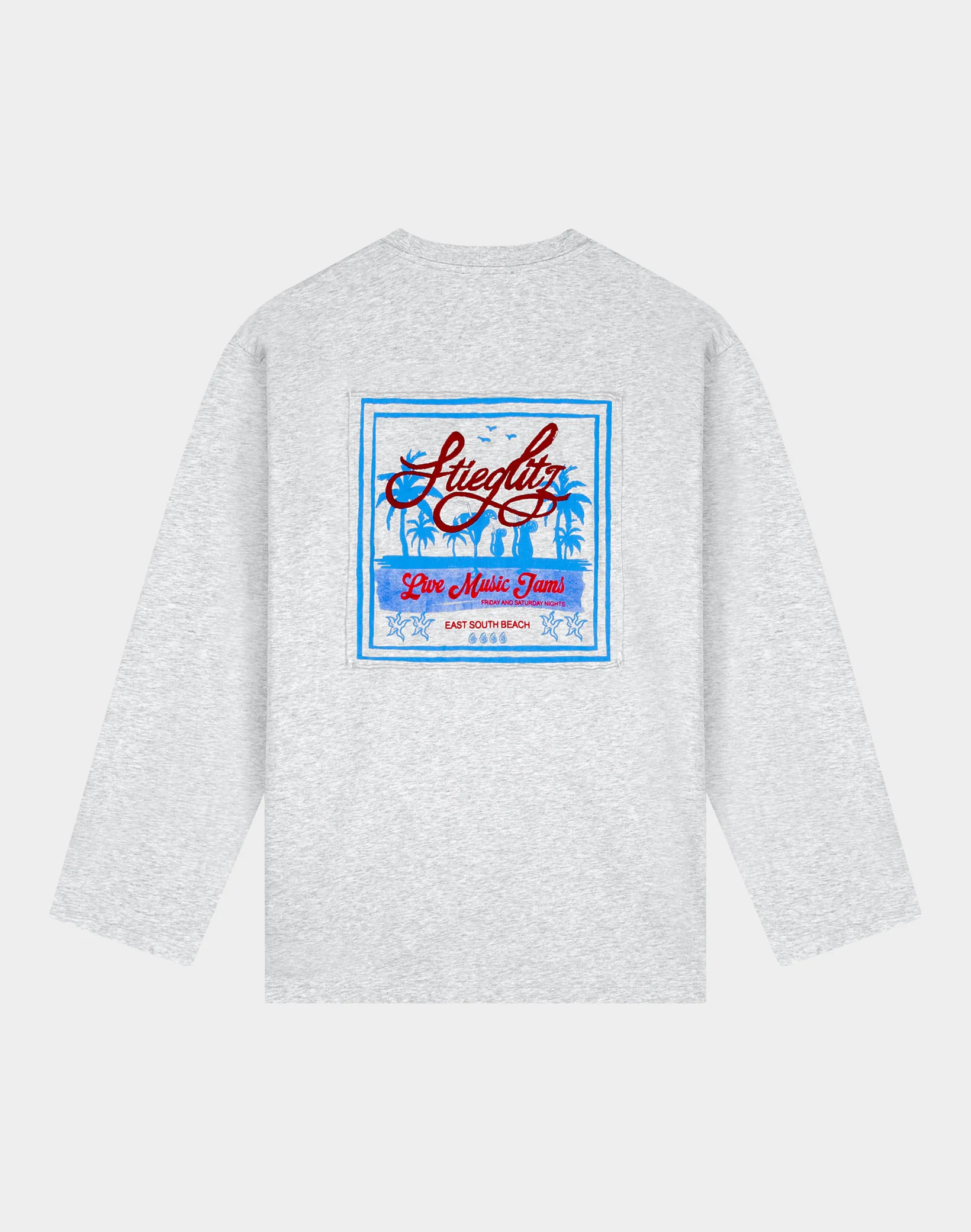 Itala Wide Skate Longsleeve | Grey - Image 5