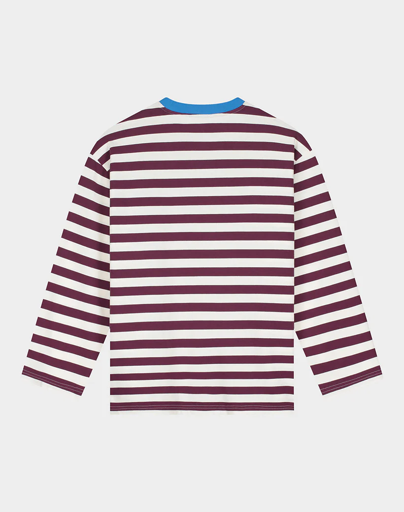 Janita Wide Skate Longsleeve | Burgundy - Image 4