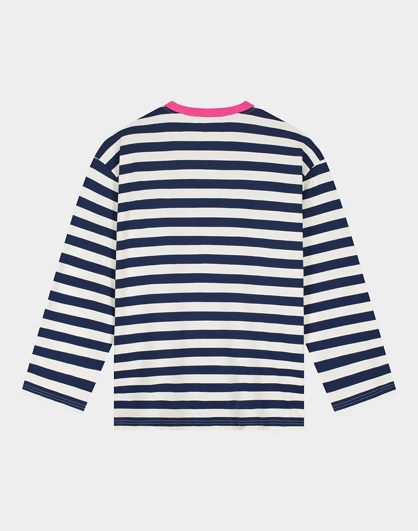 Janita Wide Skate Longsleeve | Navy blue - Image 4