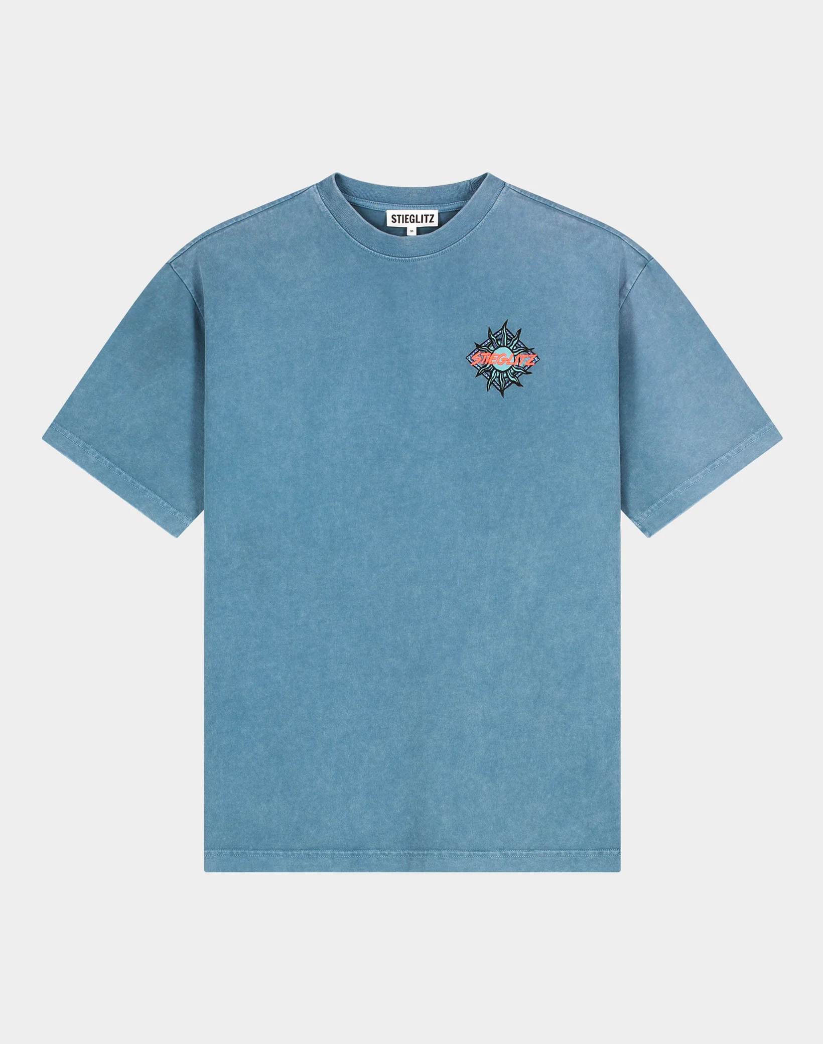 Jesua Oversized T-shirt | Blue - Image 3