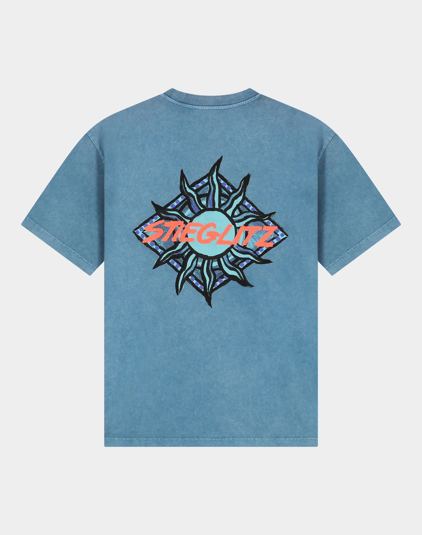Jesua Oversized T-shirt | Blue - Image 4