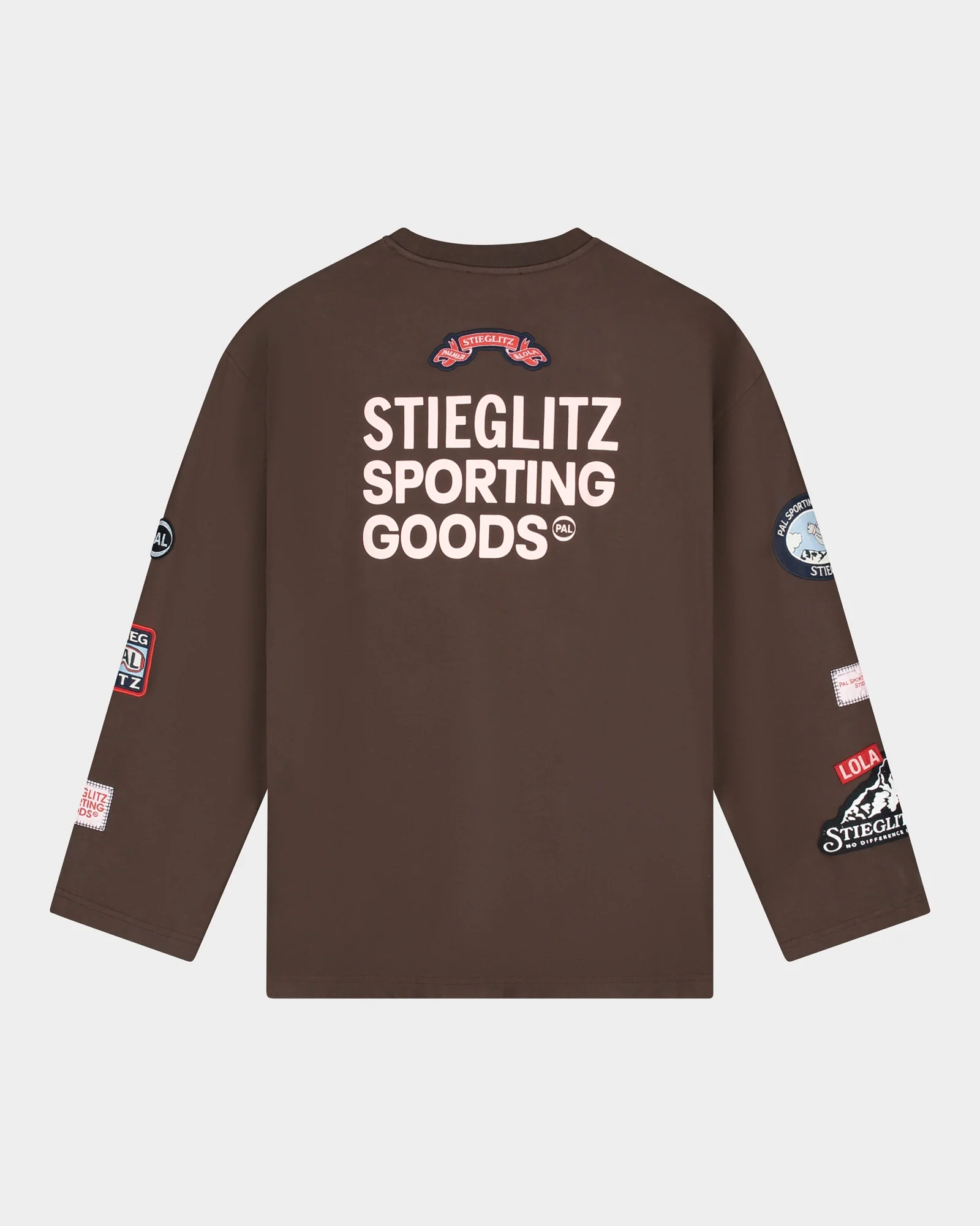 Julina Wide Skate Longsleeve | Brown - Image 3