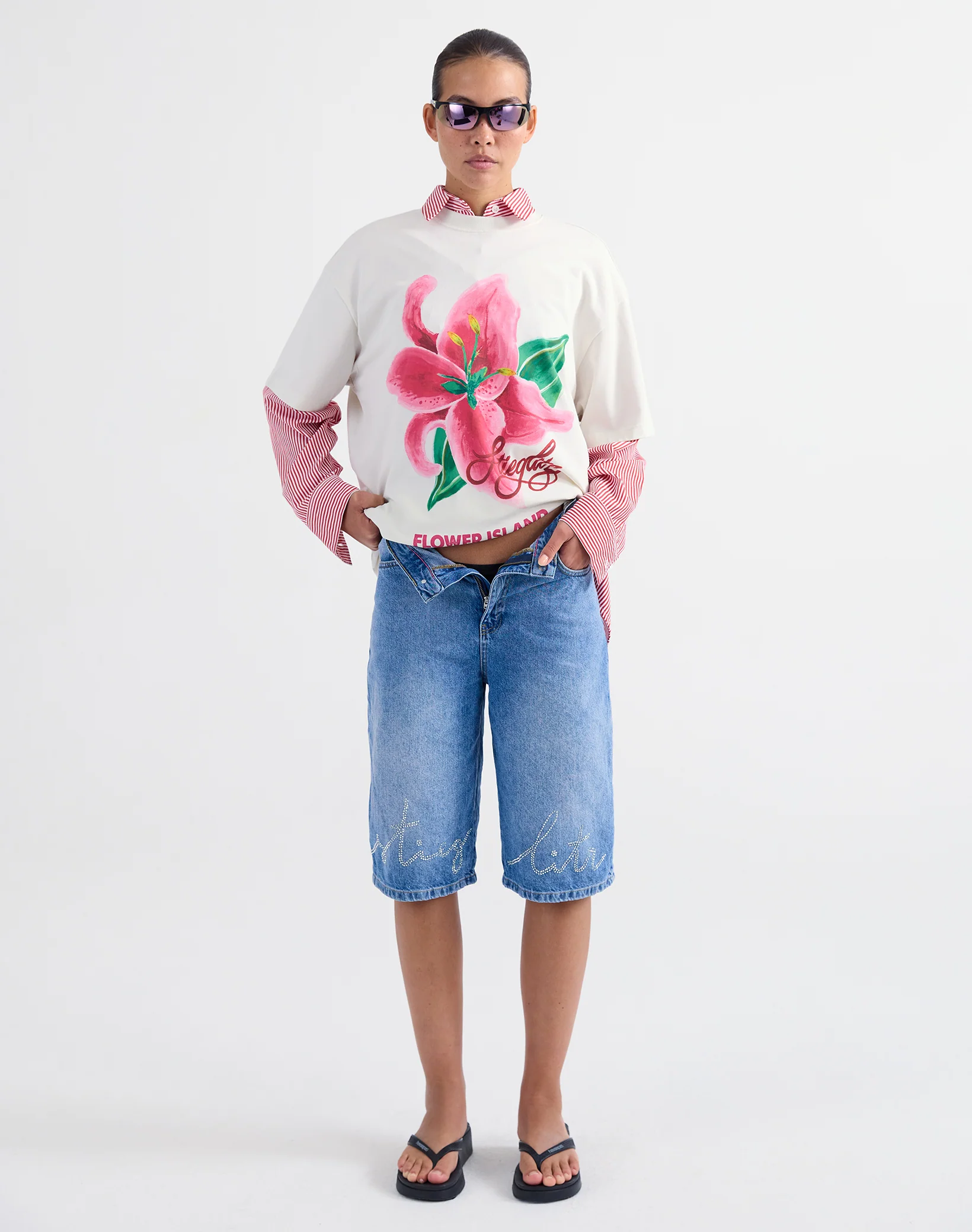 Kaella Oversized T-shirt | Off white - Image 2