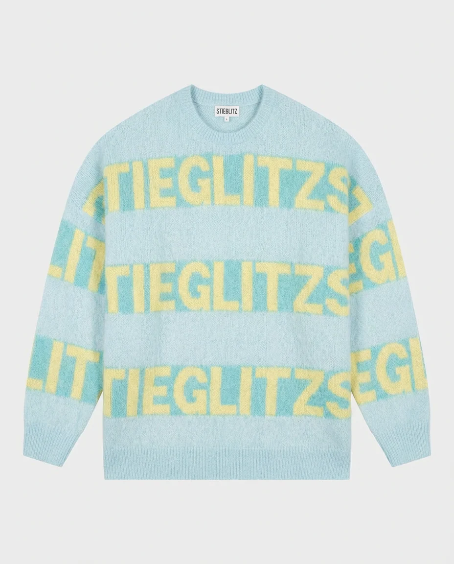 Keisa Knitted Sweater | Blue - Image 3