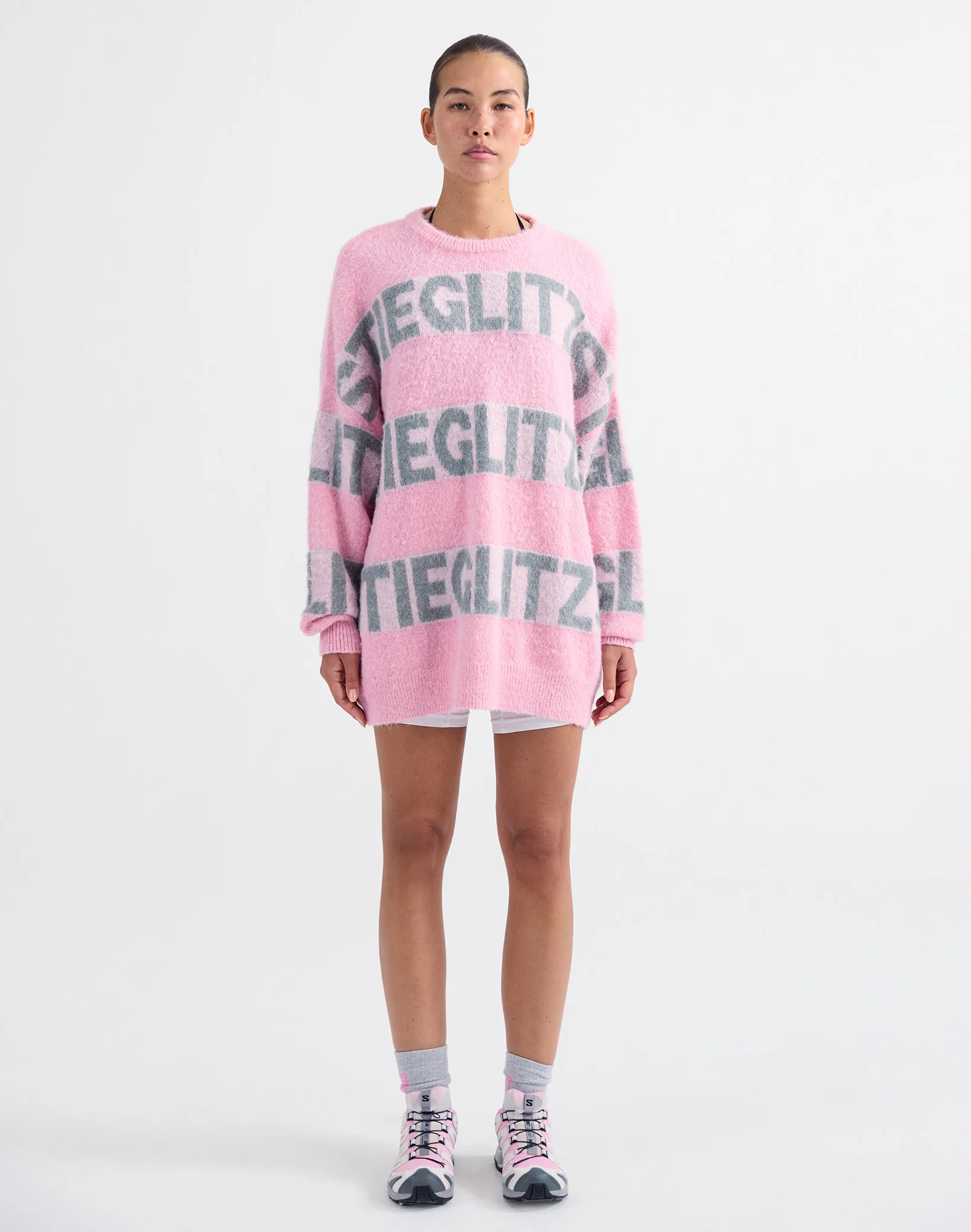 Keisa Knitted Sweater | Pink - Image 4