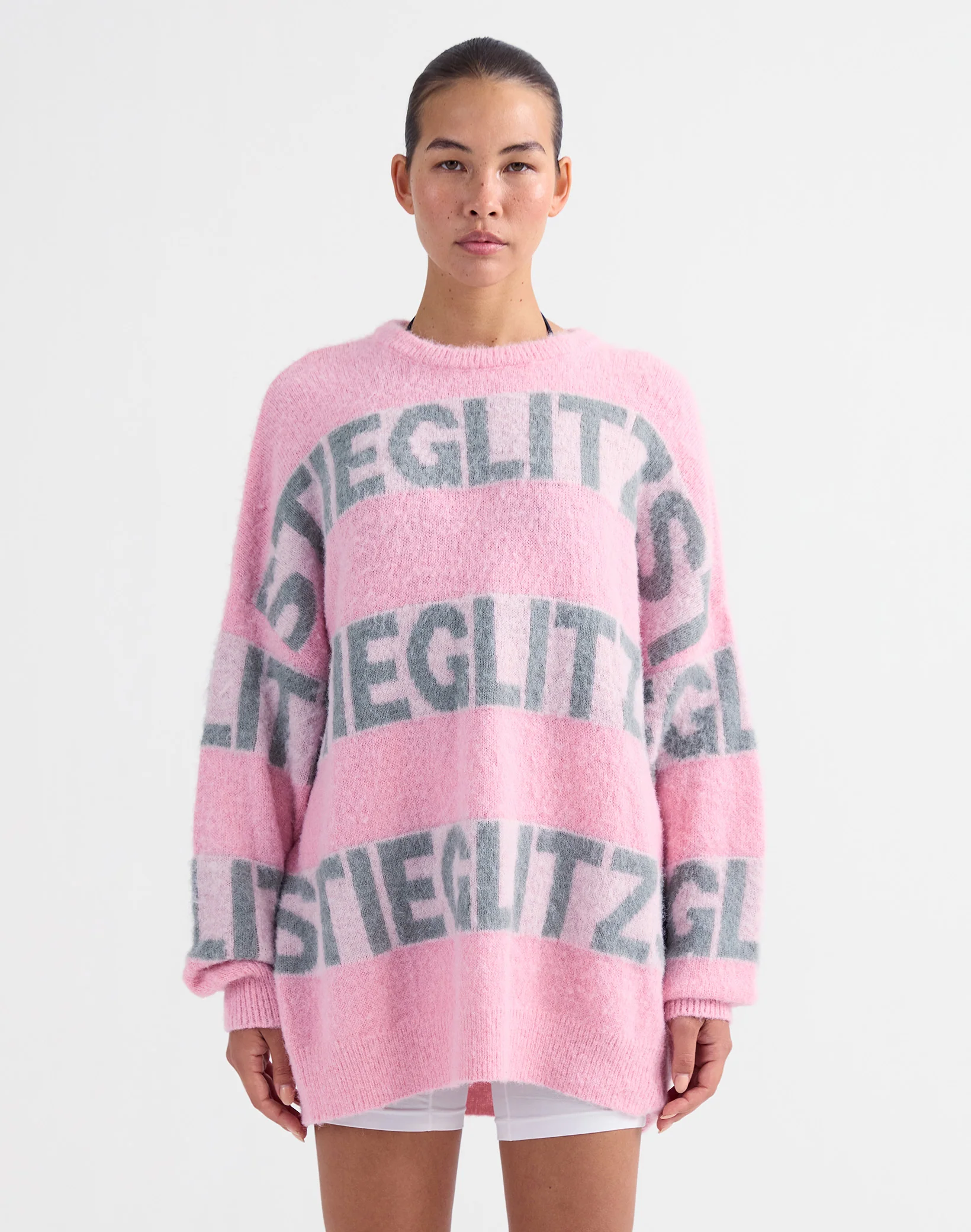 Keisa Knitted Sweater | Pink - Image 5