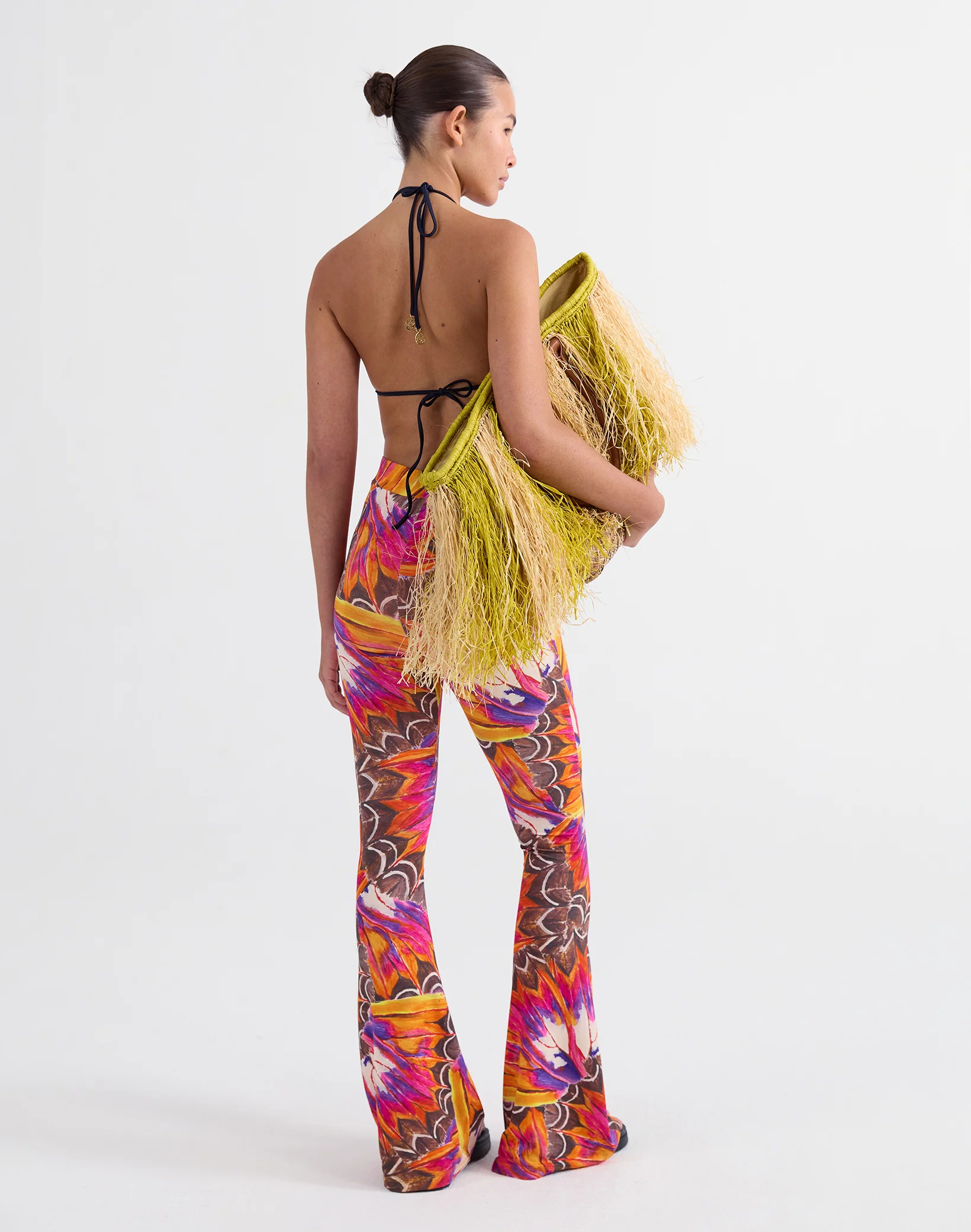 Kimia Flared Legging | Multi - Image 3