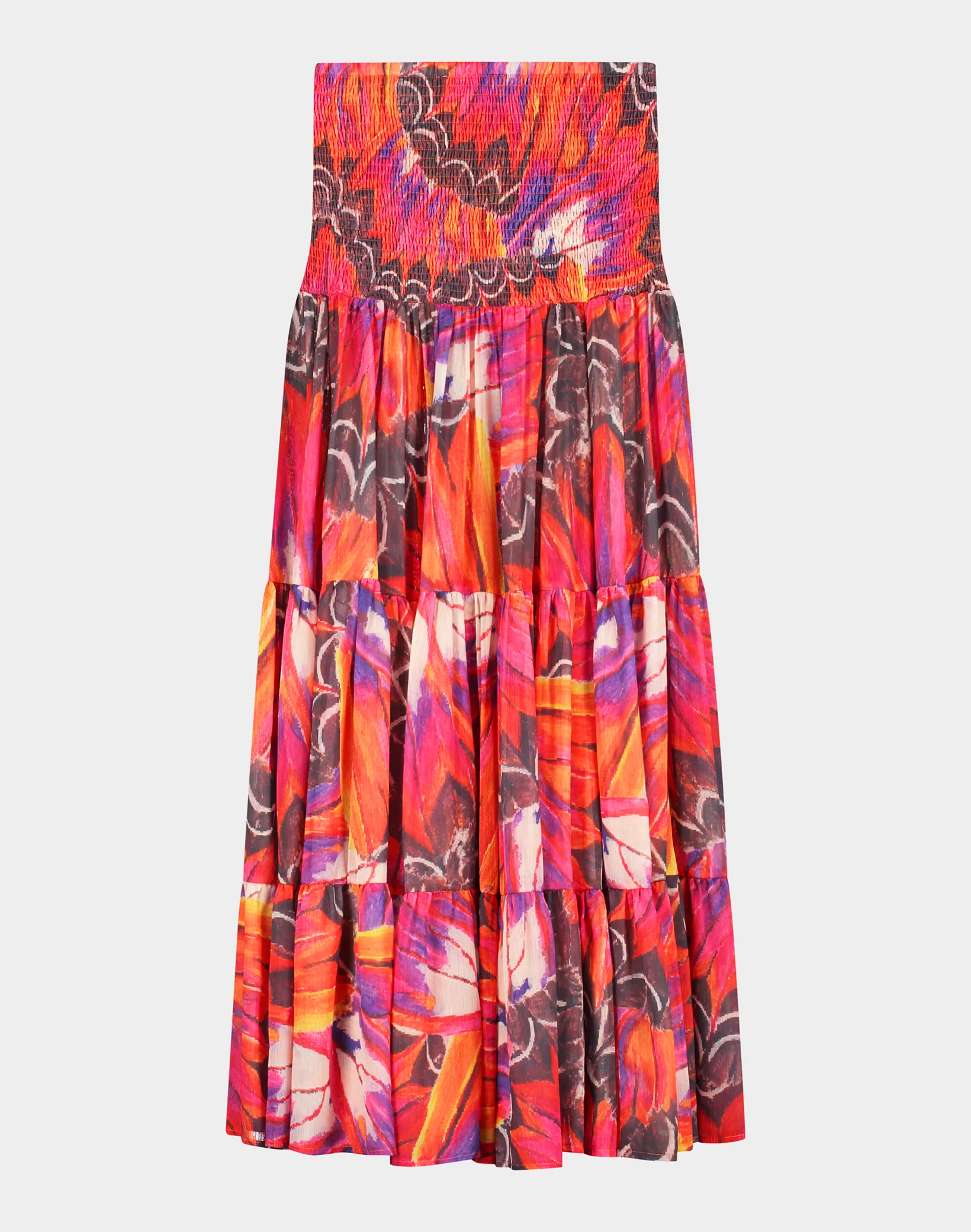 Kimia Smock Long Skirt | Multi - Image 3