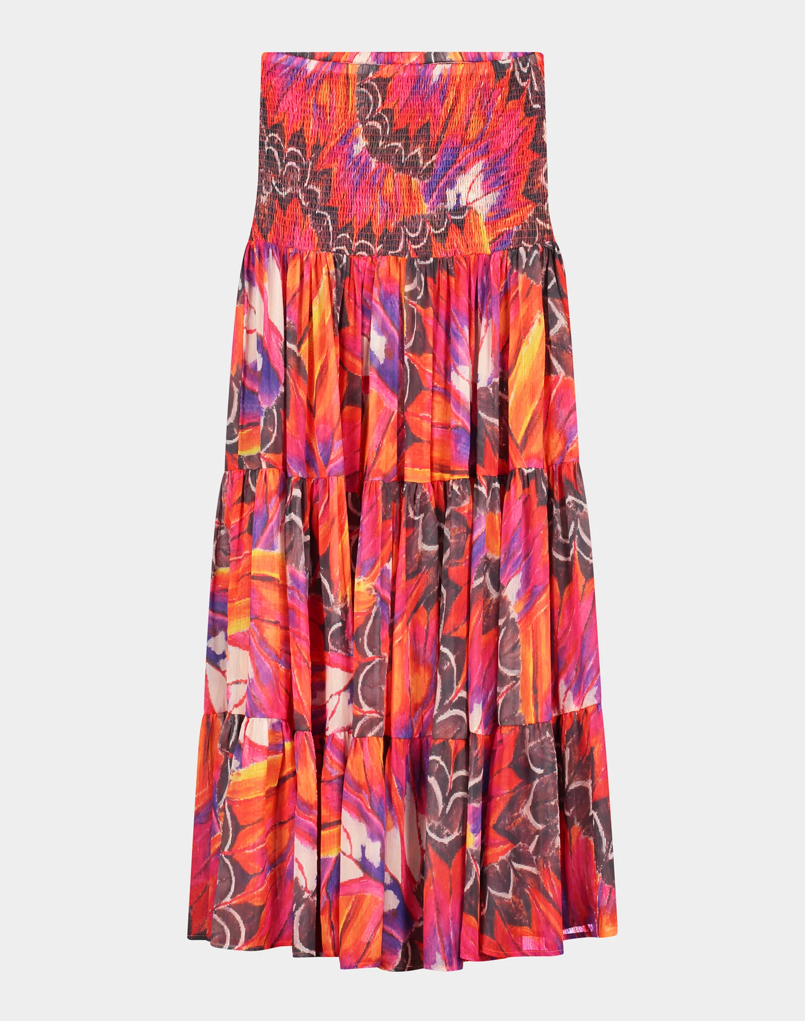 Kimia Smock Long Skirt | Multi - Image 4