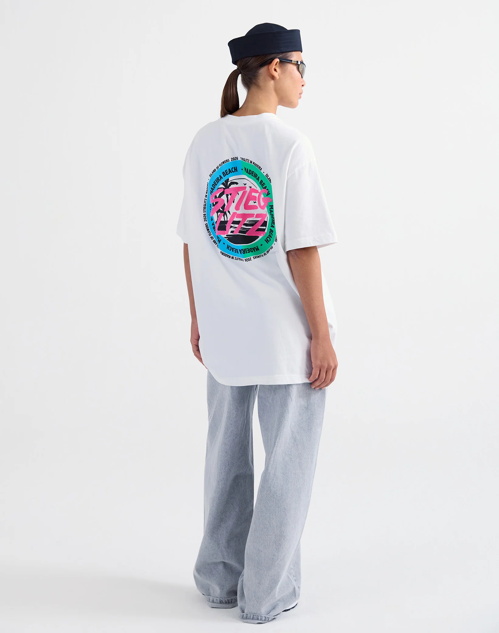 Lidia Oversized T-shirt | White - Image 2