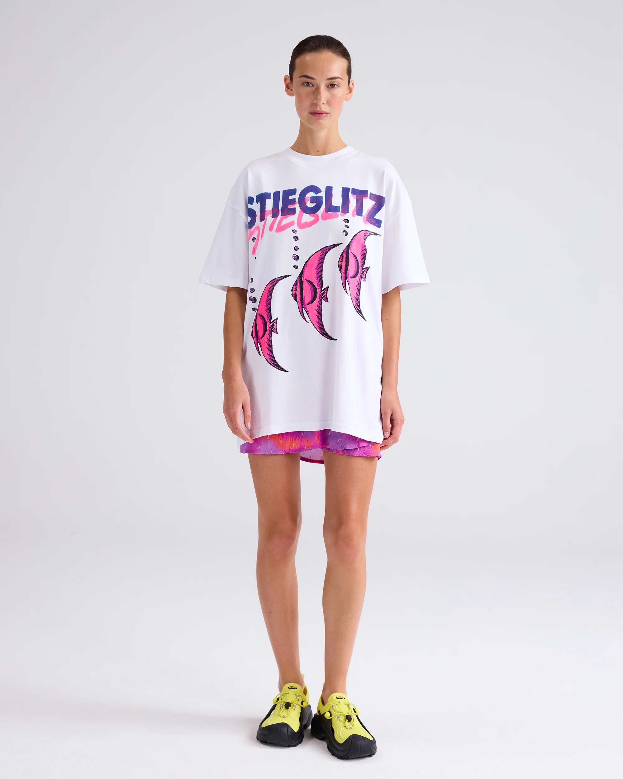 Liseth Oversized T-shirt | White - Image 2