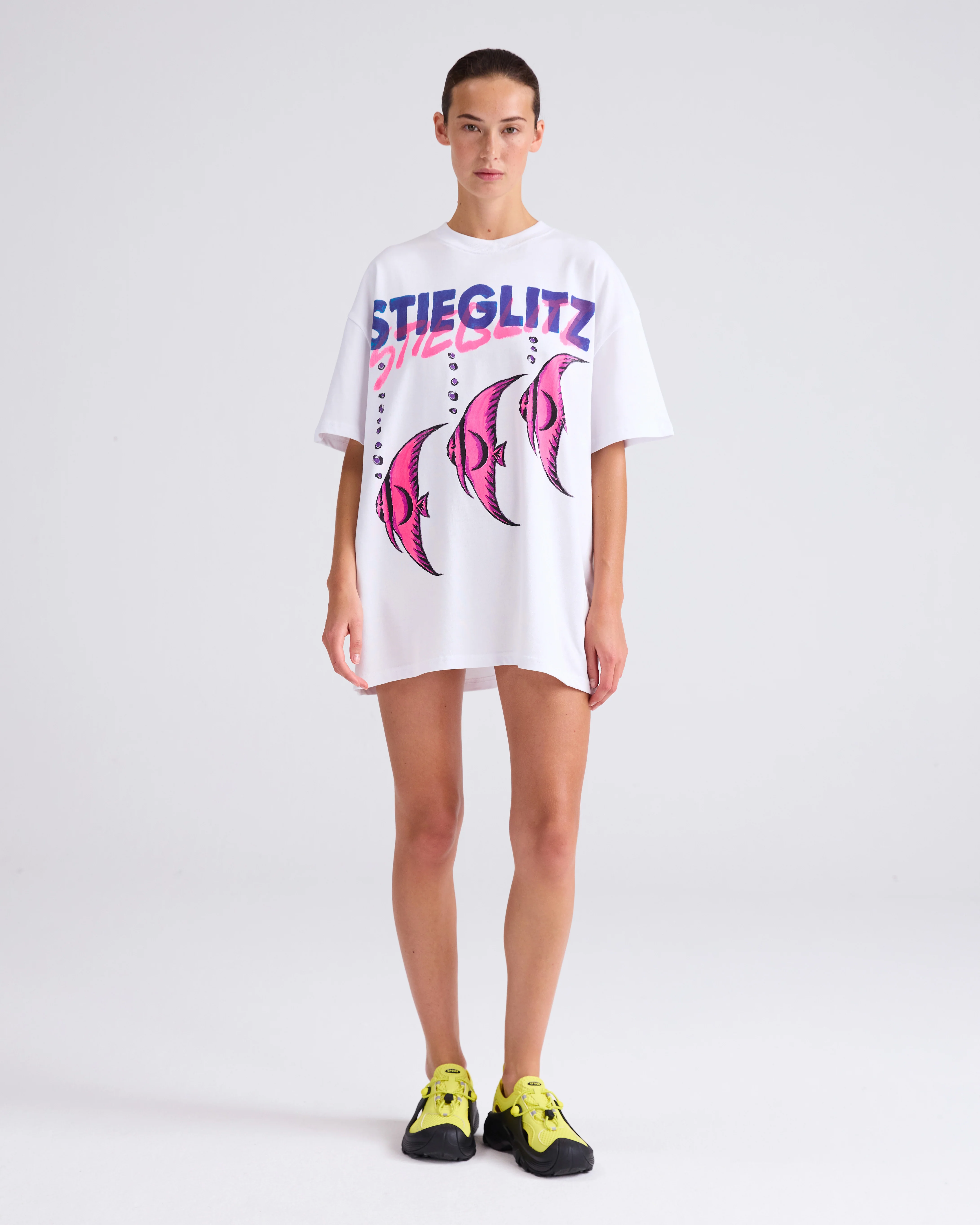 Liseth Oversized T-shirt | White - Image 4