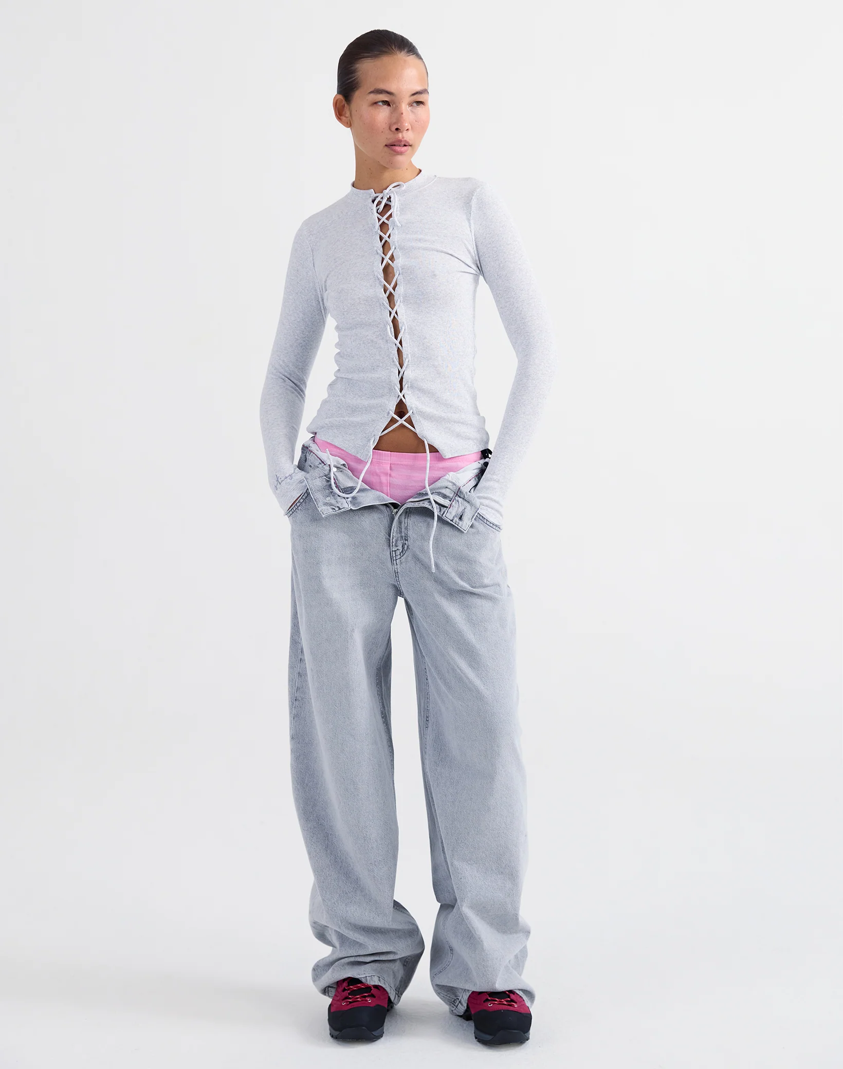 Loy Longsleeve | Grey - Image 4