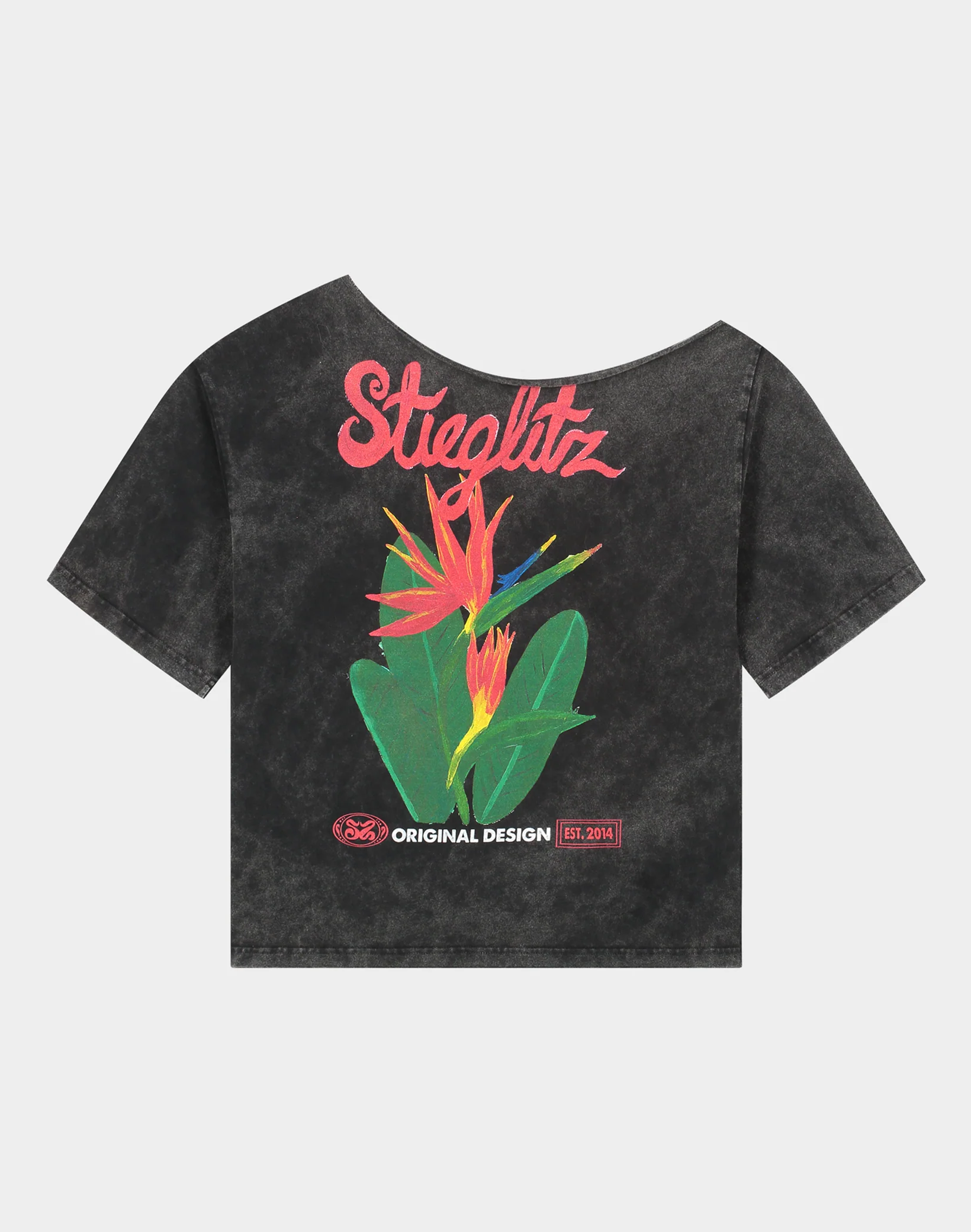 Lucio Off-Shoulder T-shirt | Black - Image 4