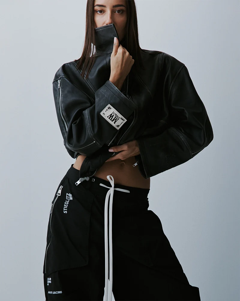 Marie Parachute Pants | Black - Image 5
