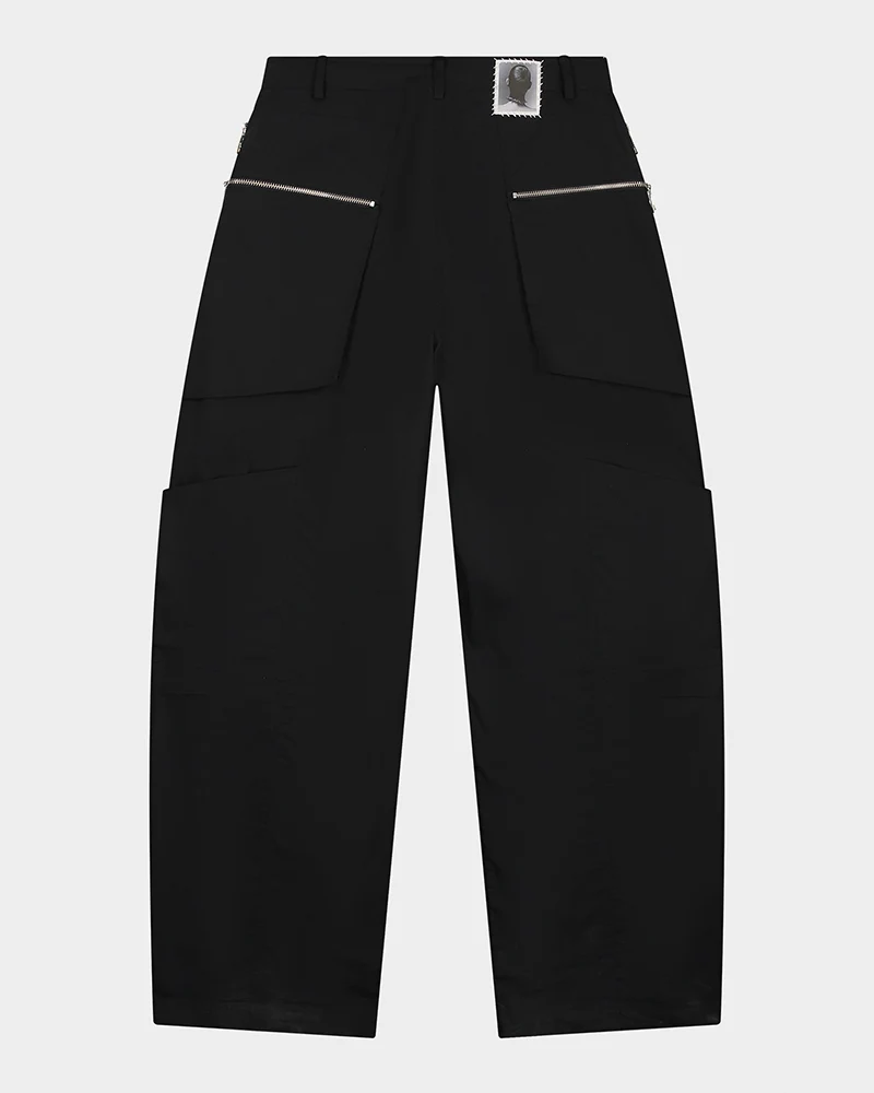 Marie Parachute Pants | Black - Image 7