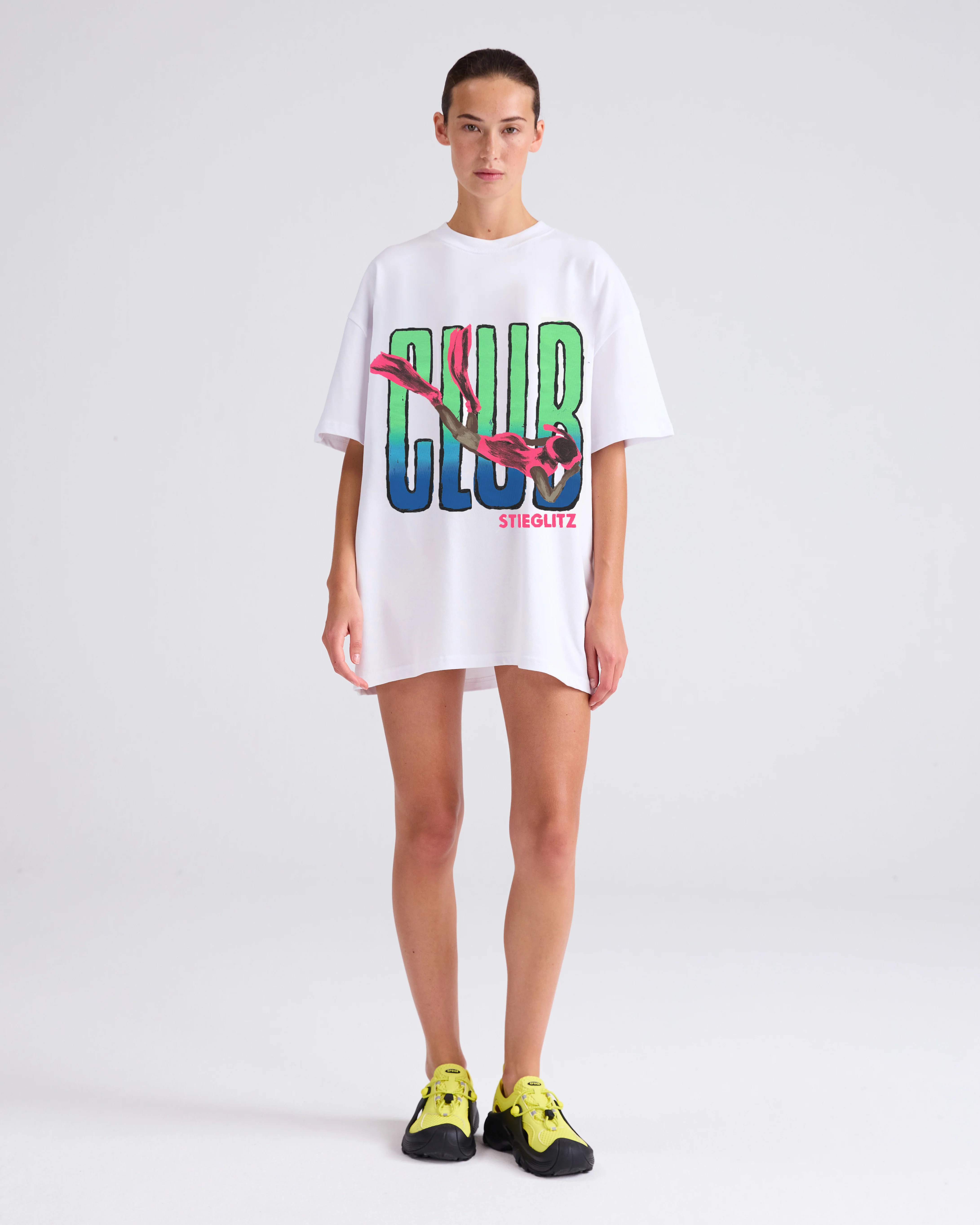 Martine Oversized T-shirt | White - Image 2